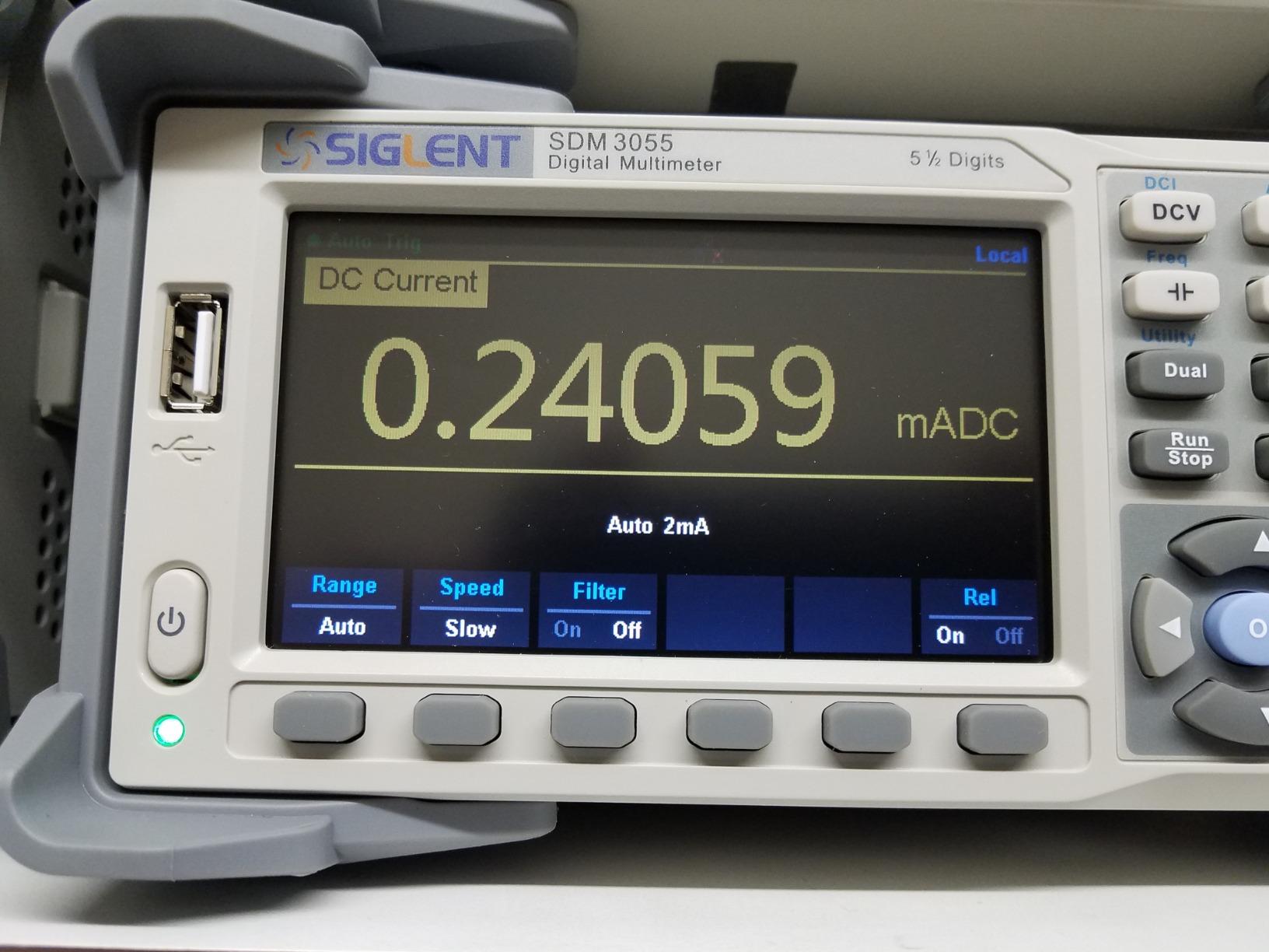 Siglent Technologies SDM3055 5.5 Digit Digital Multimeter, White/Grey customer photo 2