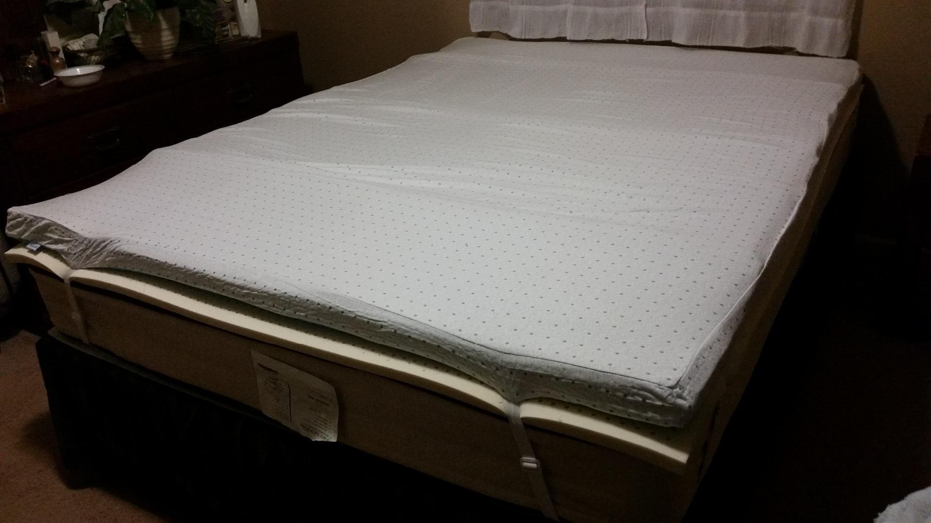 Viscosoft 3 Inch Memory Foam Mattress Topper Queen - Pain & Pressure Relief customer photo 2