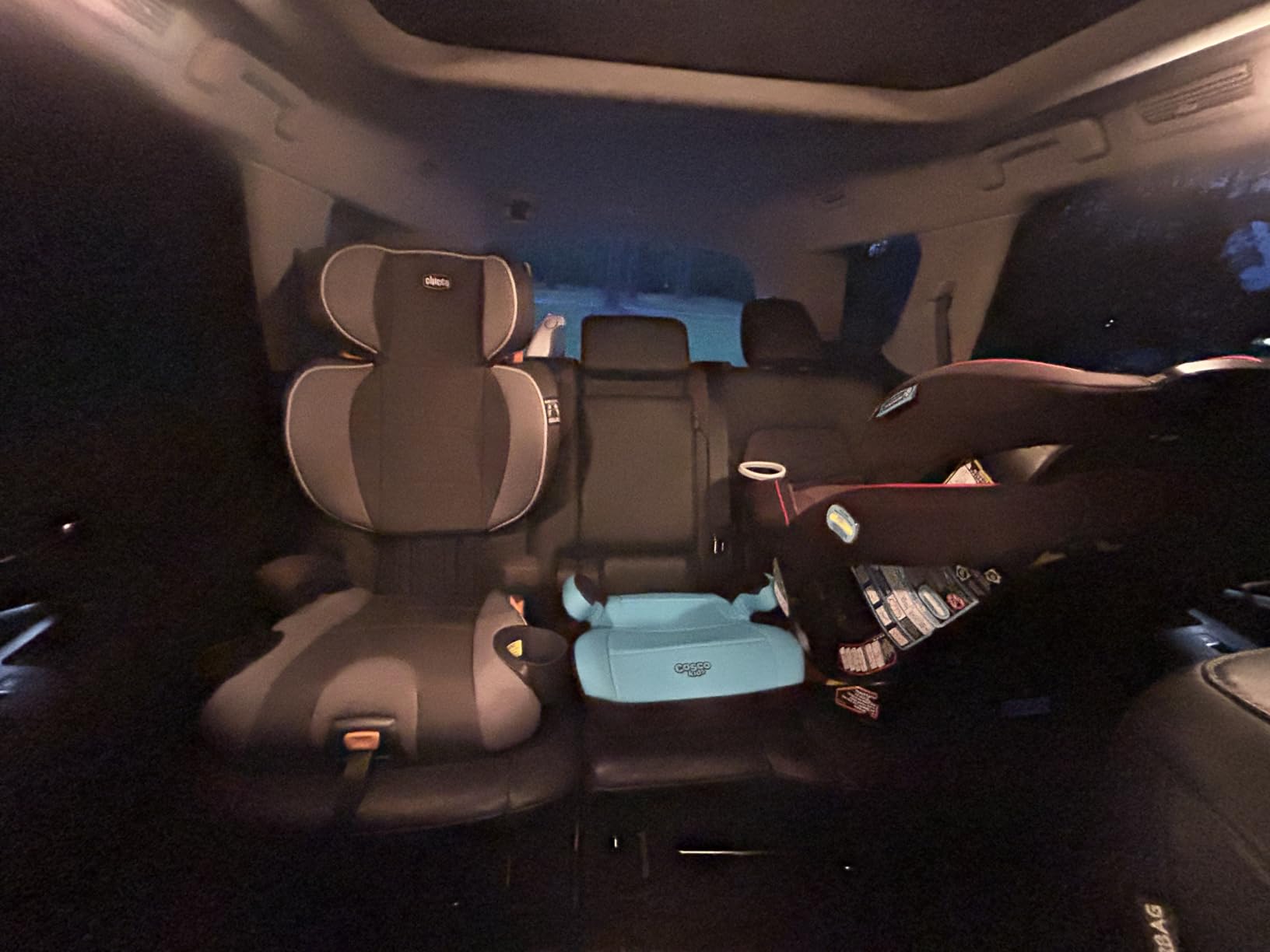 Cosco Topside Backless Booster Car Seat, Lightweight Booster Seats for Cars 40-100 lbs, Backless Booster Seat for Car, Grape customer photo 2