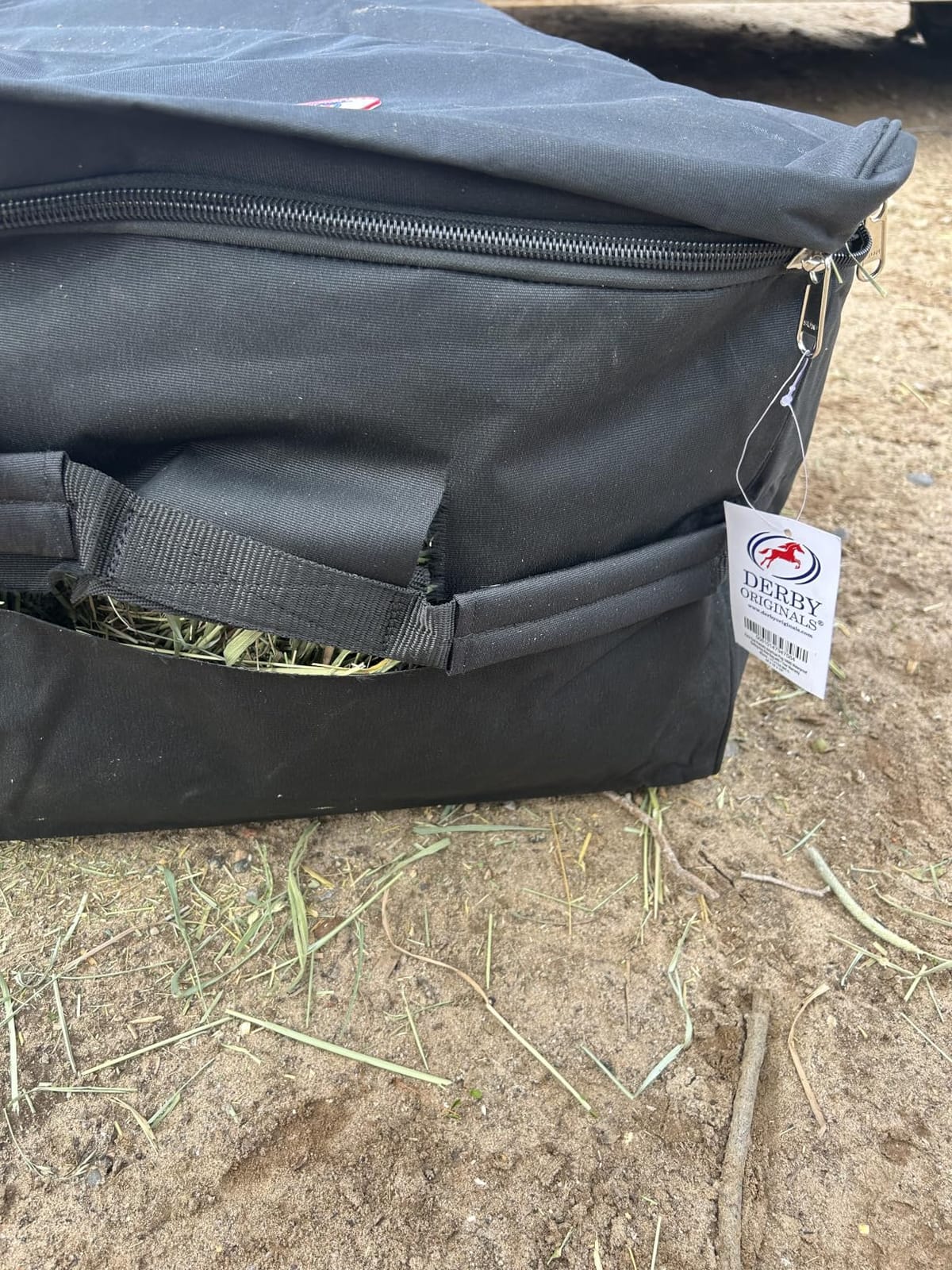 Derby Originals Waterproof Rolling Hay Bale Bag with Easy Carry Handles for Hassle Free Storage and Transport customer photo 1