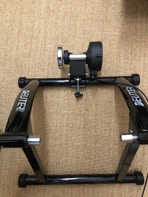 Bike Trainer, Magnetic Bicycle Stationary Stand for Indoor Exercise Riding customer photo 1