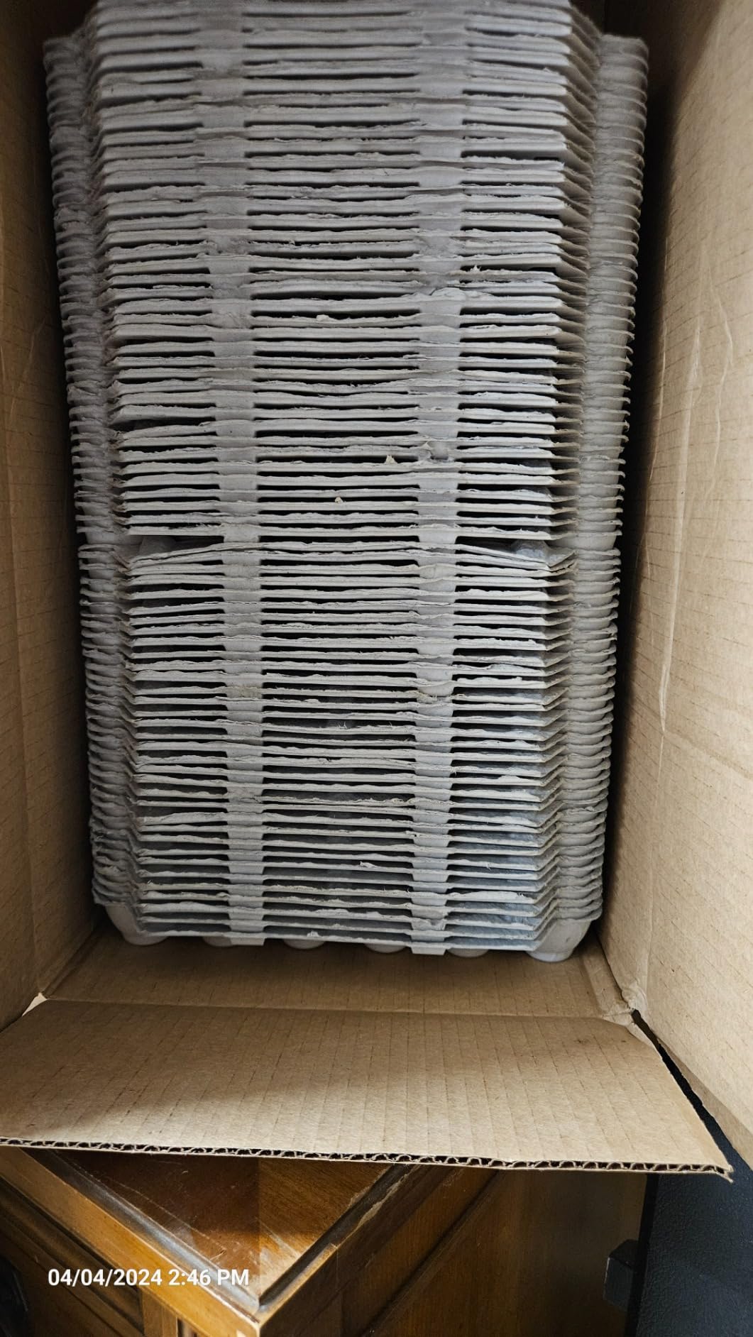 Printed Farm Fresh Egg Cartons - Holds Up to XL Chicken Eggs (25, Hen) customer photo 1