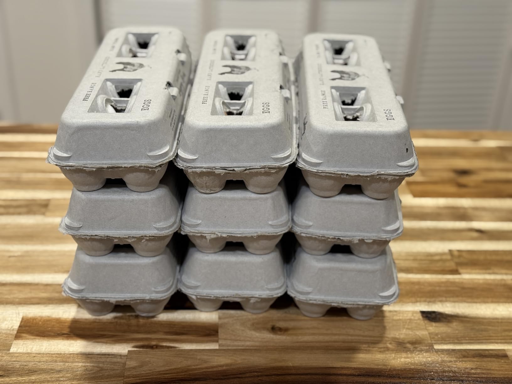 Printed Farm Fresh Egg Cartons - Holds Up to XL Chicken Eggs (25, Hen) customer photo 2