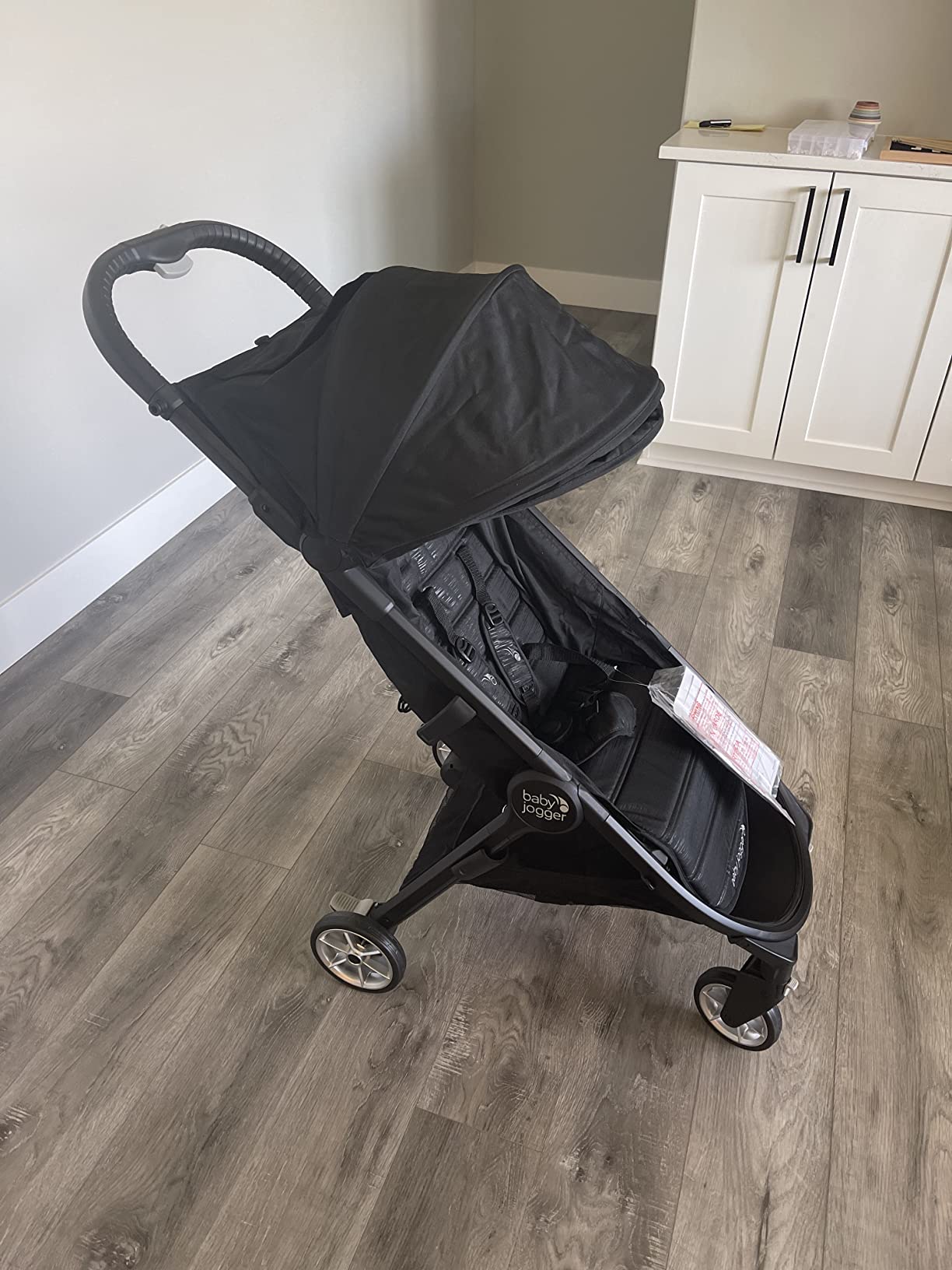 Baby Jogger® City Tour 2 Carry-On Approved Travel Stroller, Ultra-Compact Baby Stroller, Lightweight, Easy Fold, Baby Travel Essential, Pitch Black customer photo 2