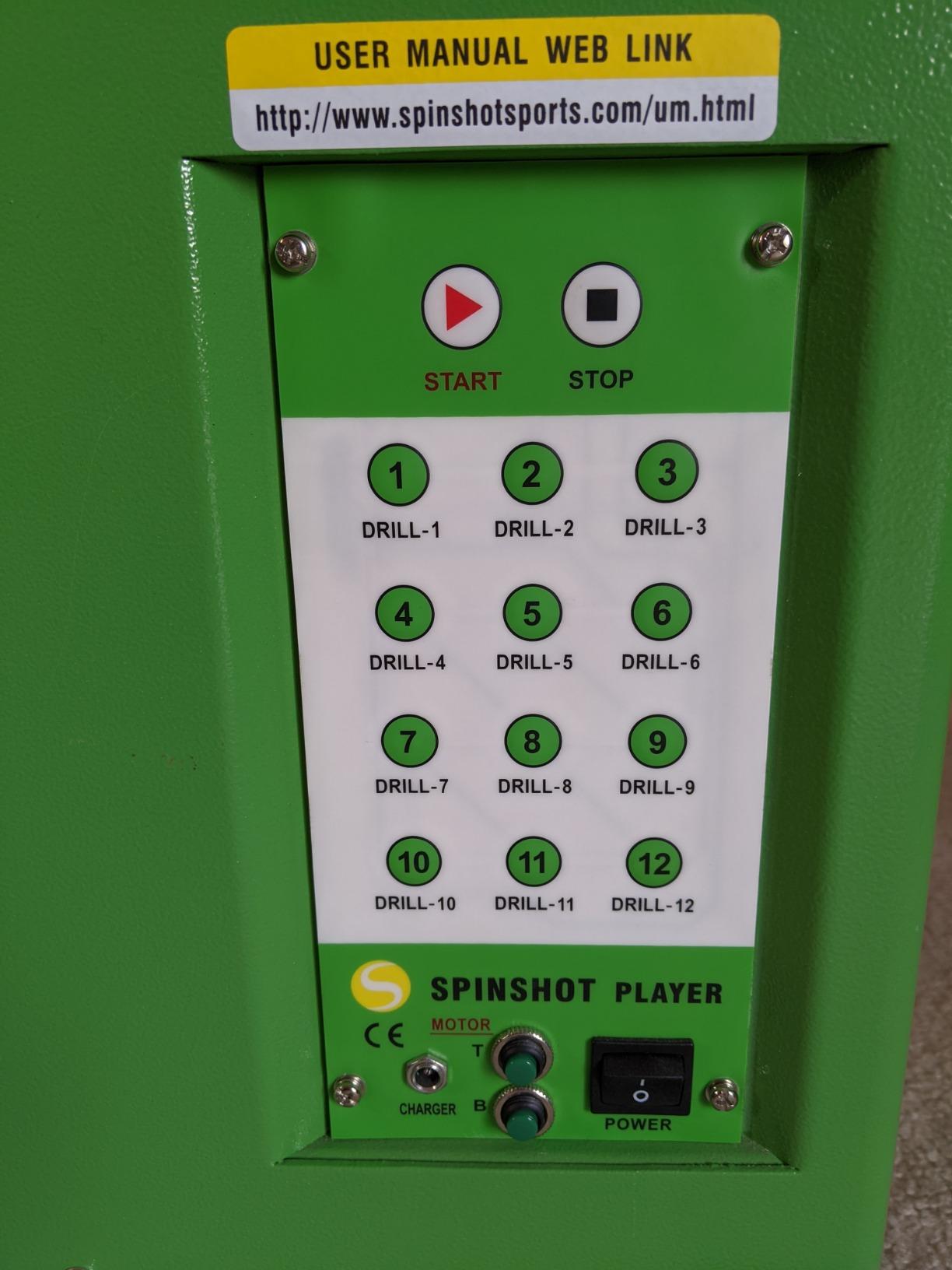 Spinshot Player Pickle Ball Machine customer photo 1