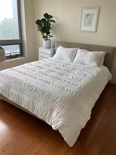 Premium Feathers Down Comforter King Size Heavyweight White Duvet Insert customer photo 2