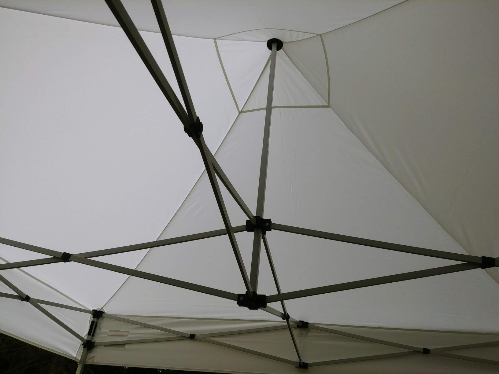 10'x10' Pop Up Canopy Tent Commercial Instant Shelter with Heavy Duty Carrying Bag, 4 Canopy Sand Bags Black customer photo 2