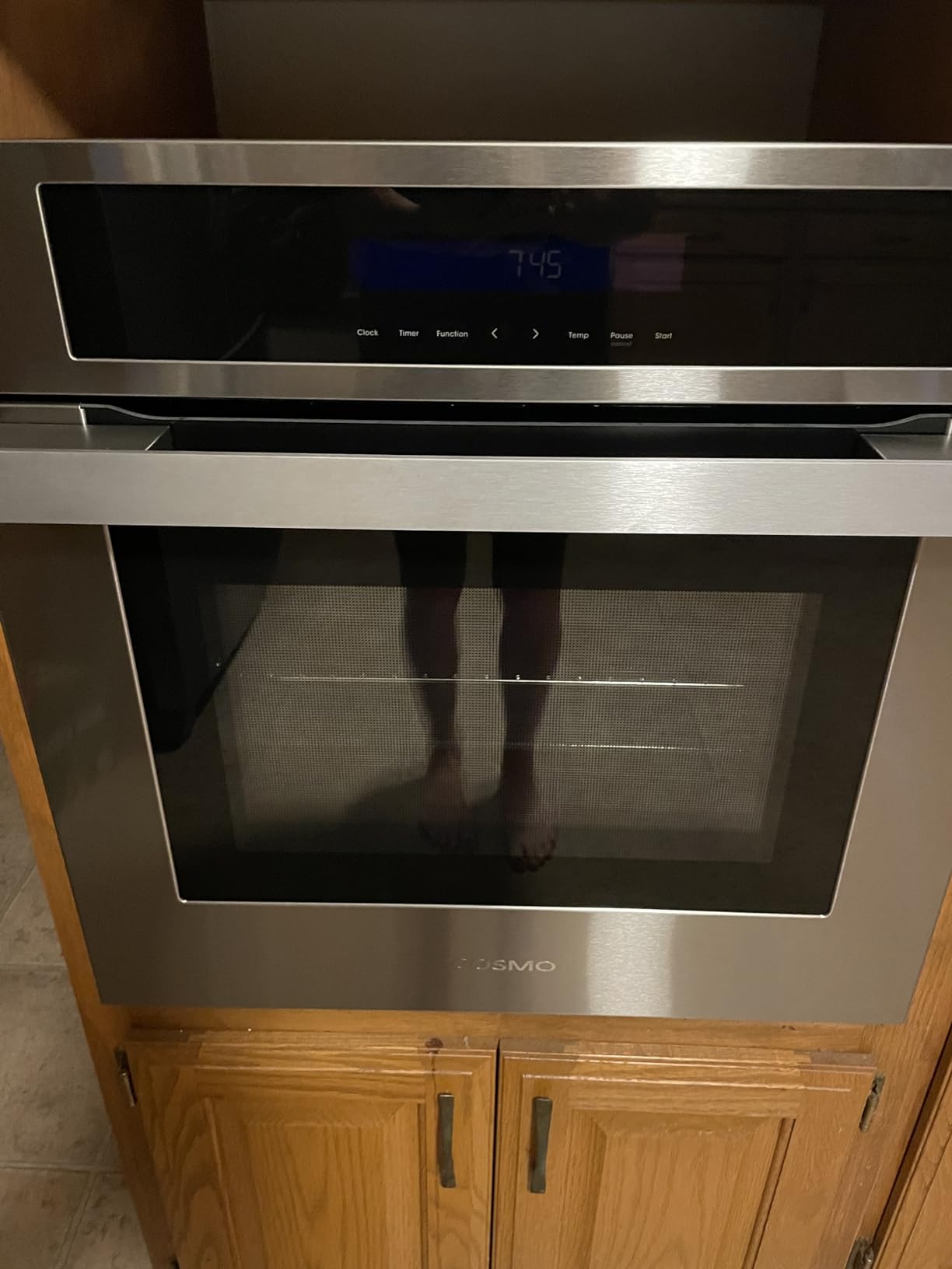 24 in. Lumin Coll 2.9 cu ft Electric Wall Oven, True Convection, Stainless customer photo 1