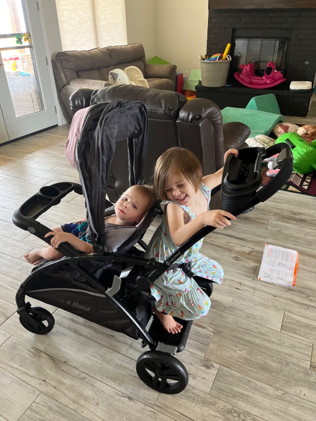 Baby Trend Sit N' Stand® 5-in-1 Shopper Stroller, Kona customer photo 1