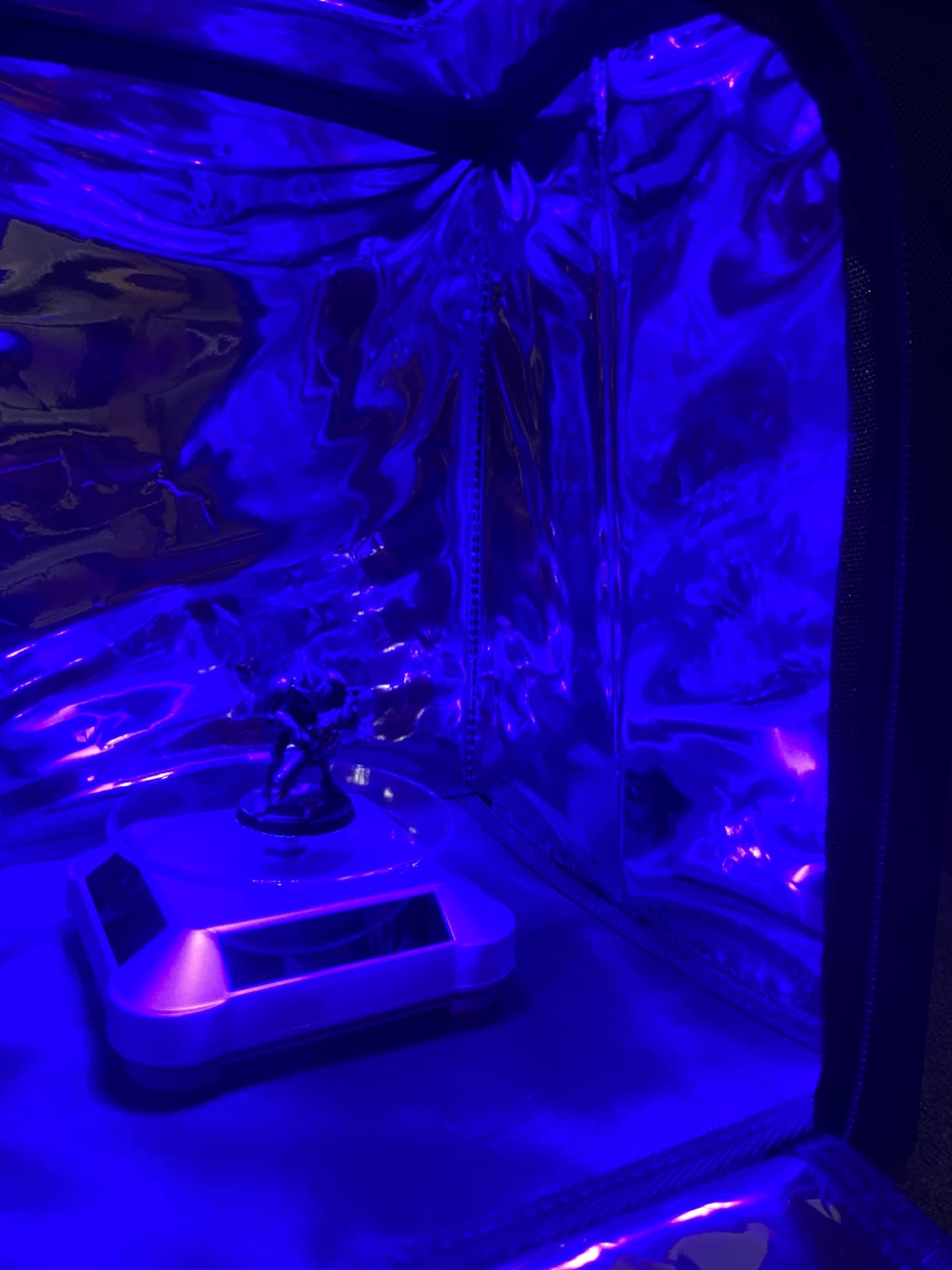 3D Printer Resin Curing Station DIY Curing Enclosure with UV Light UV Lamp Solar Turntable for 405nm UV Resin SLA DLP LCD 3D Printer Solidify Model customer photo 1