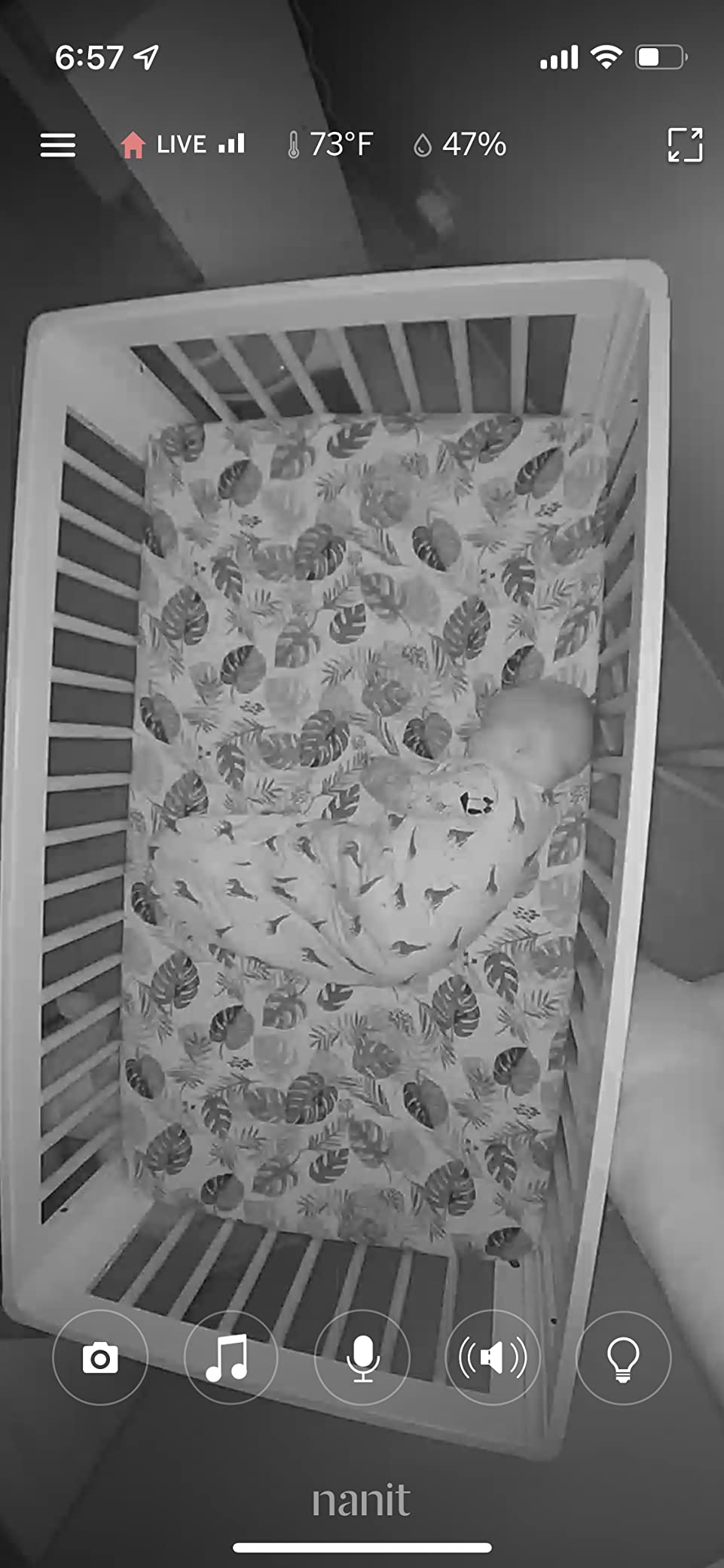 Nanit Pro Smart Baby Monitor - 1080p Wi-Fi Video Camera, 2-Way Audio, See Your Baby from Anywhere, Sound/Motion/Cry Notifications, Night Vision customer photo 1