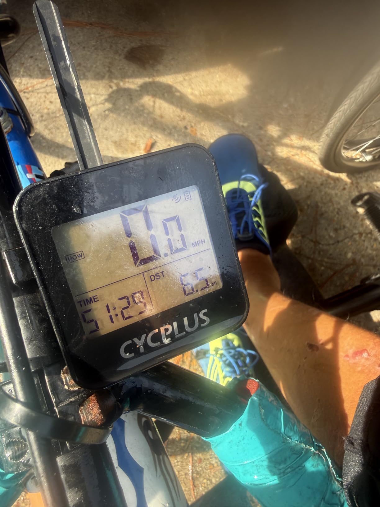 CYCPLUS Wireless GPS Bike Computer G1, 70g, 2.0