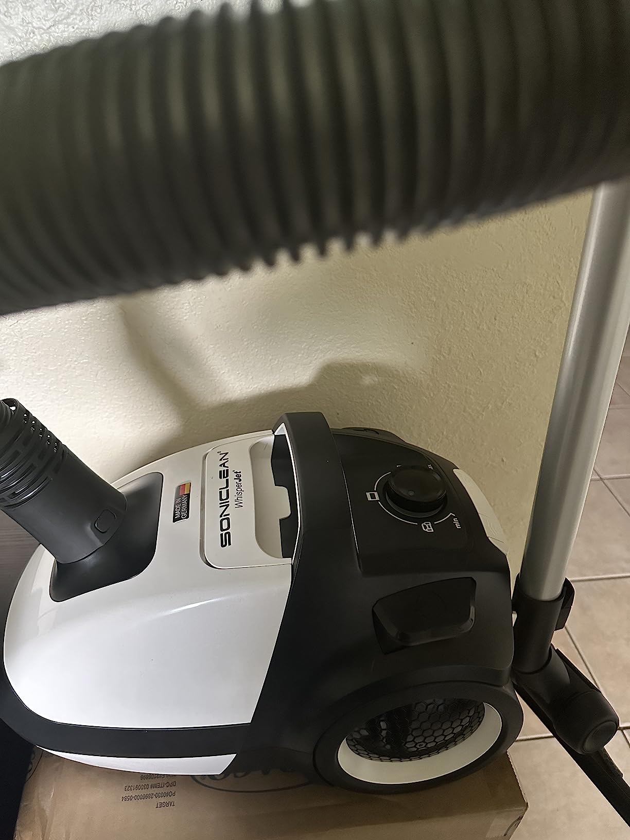 Soniclean WhisperJet C2 Canister Vacuum Cleaner - Ultra-Quiet Operation - U15 ULPA Filtration - Designed in Germany customer photo 2