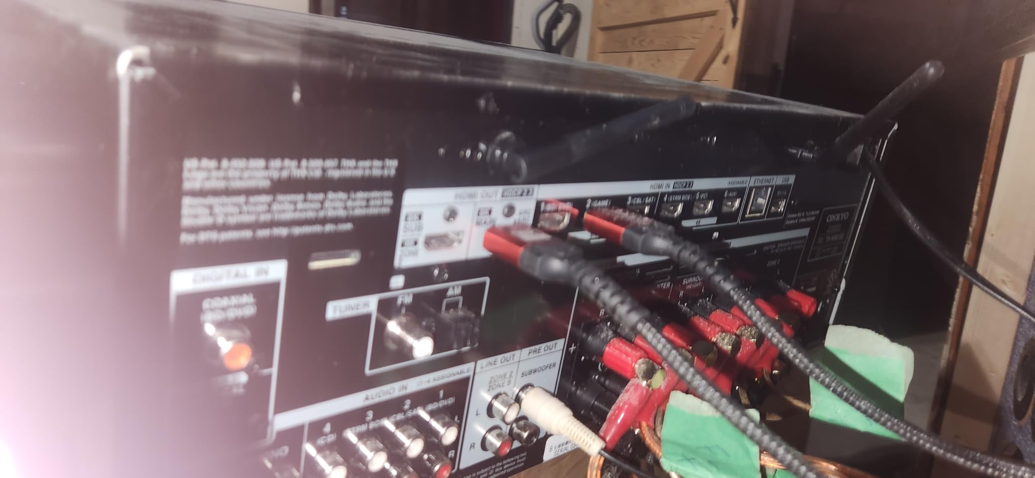 Onkyo TX-NR6100 7.2 Channel THX Certified Network AV Receiver - Black customer photo 2