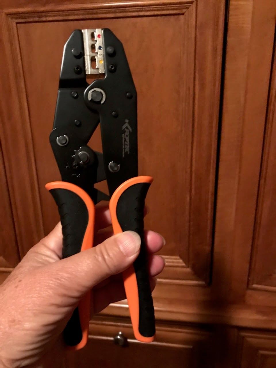 KF CPTEC 9-Piece Wire Crimping Tool Set, 7 Quick-Change Dies & Stripper customer photo 2