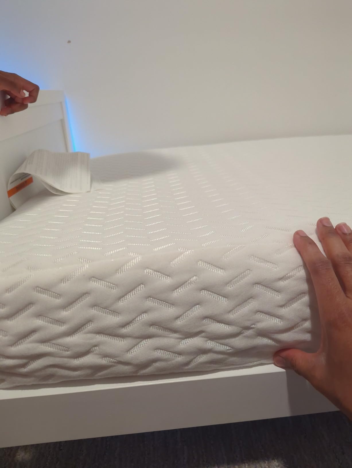 Dream On Me 2-in-1 Baby Fairy Dust Crib & Toddler Mattress, GREENGUARD Gold customer photo 1