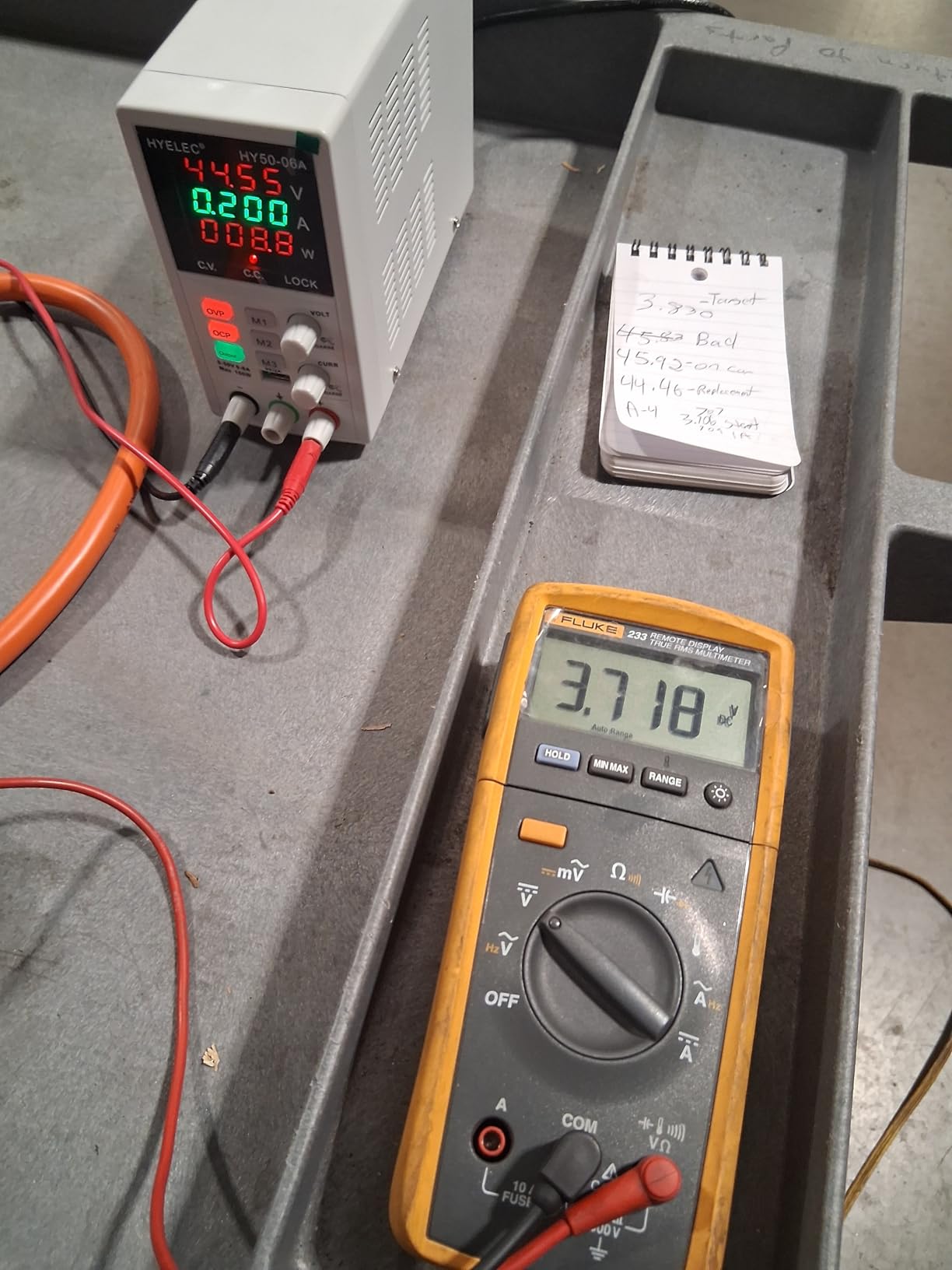 Variable DC Power Supply,0-50V 0-6A max150W Switching Regulated Bench Power Supply with Memory, 4-Digit LED Display, 5V2A USB Interface, Output Switch, Coarse and Fine Adjustments customer photo 2