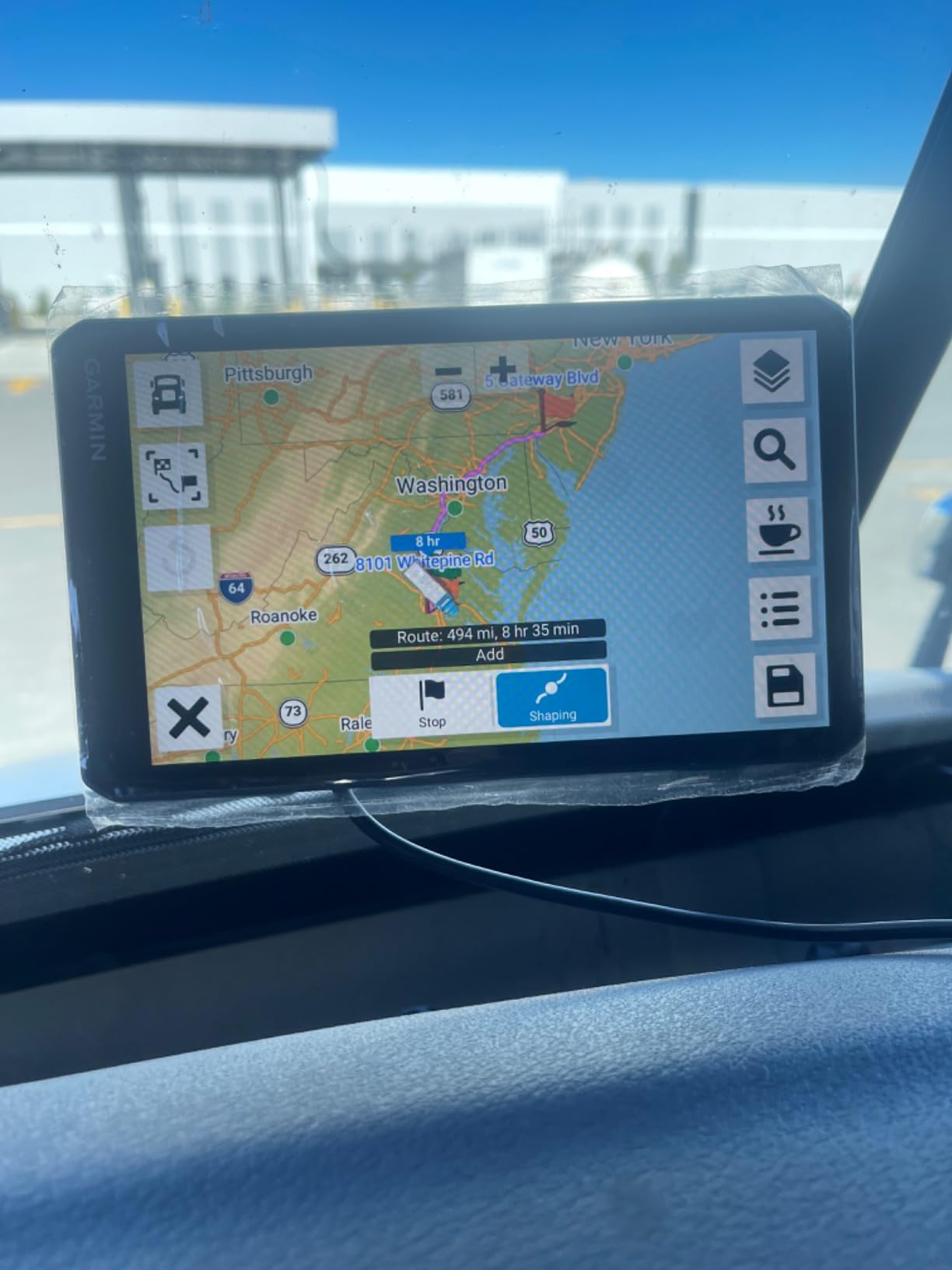 Garmin Dezl OTR710 Truck Navigator customer photo 2