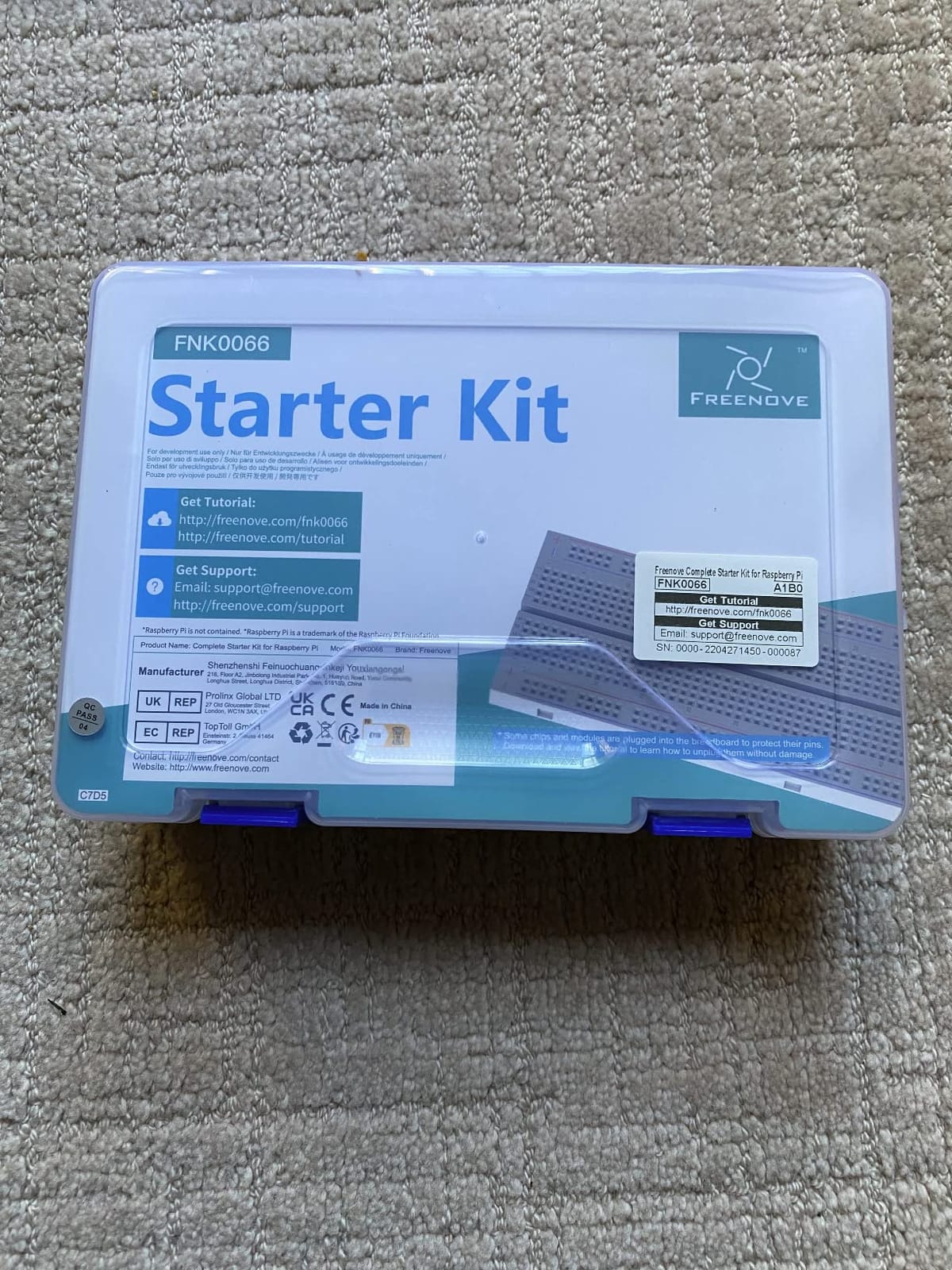 Freenove Complete Starter Kit for Raspberry Pi 5 4 Zero 2 W (NOT Included) customer photo 2