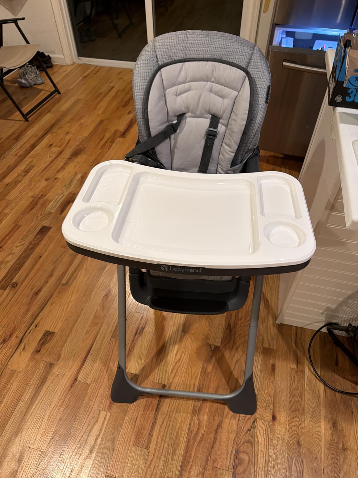 Baby Trend Sit Right 2.0 3-in-1 High Chair - Cozy Grey customer photo 1