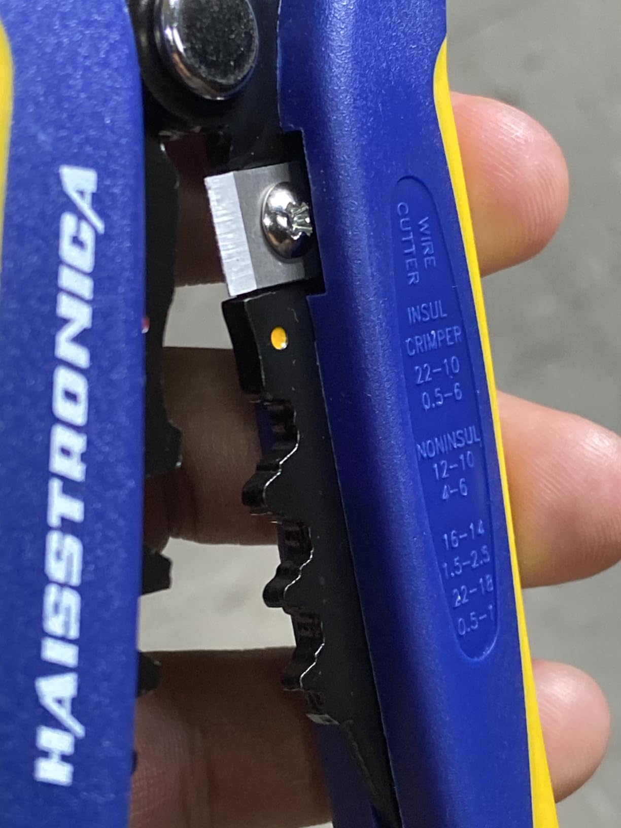 haisstronica 3 in 1 Self-Adjusting Wire Stripper, AWG 24-10 Tool customer photo 1