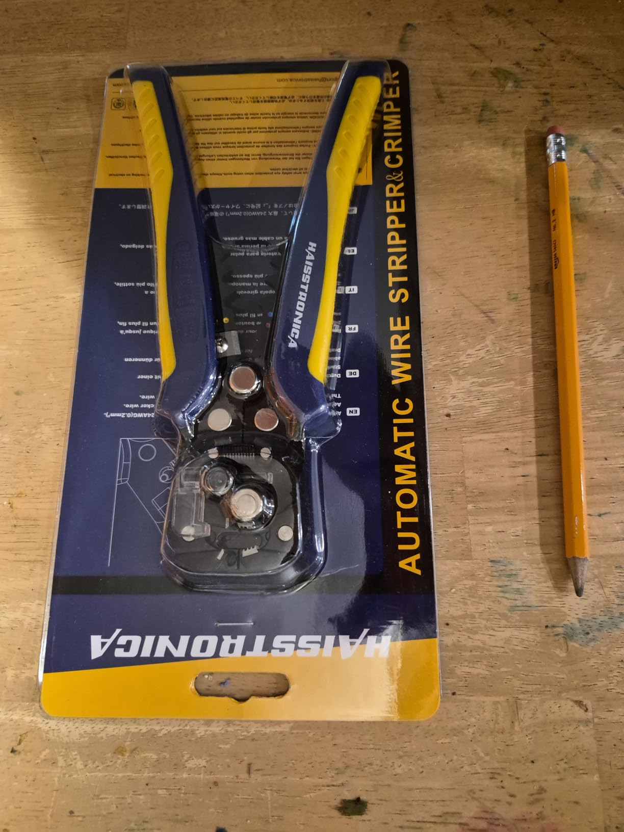 haisstronica 3 in 1 Self-Adjusting Wire Stripper, AWG 24-10 Tool customer photo 2