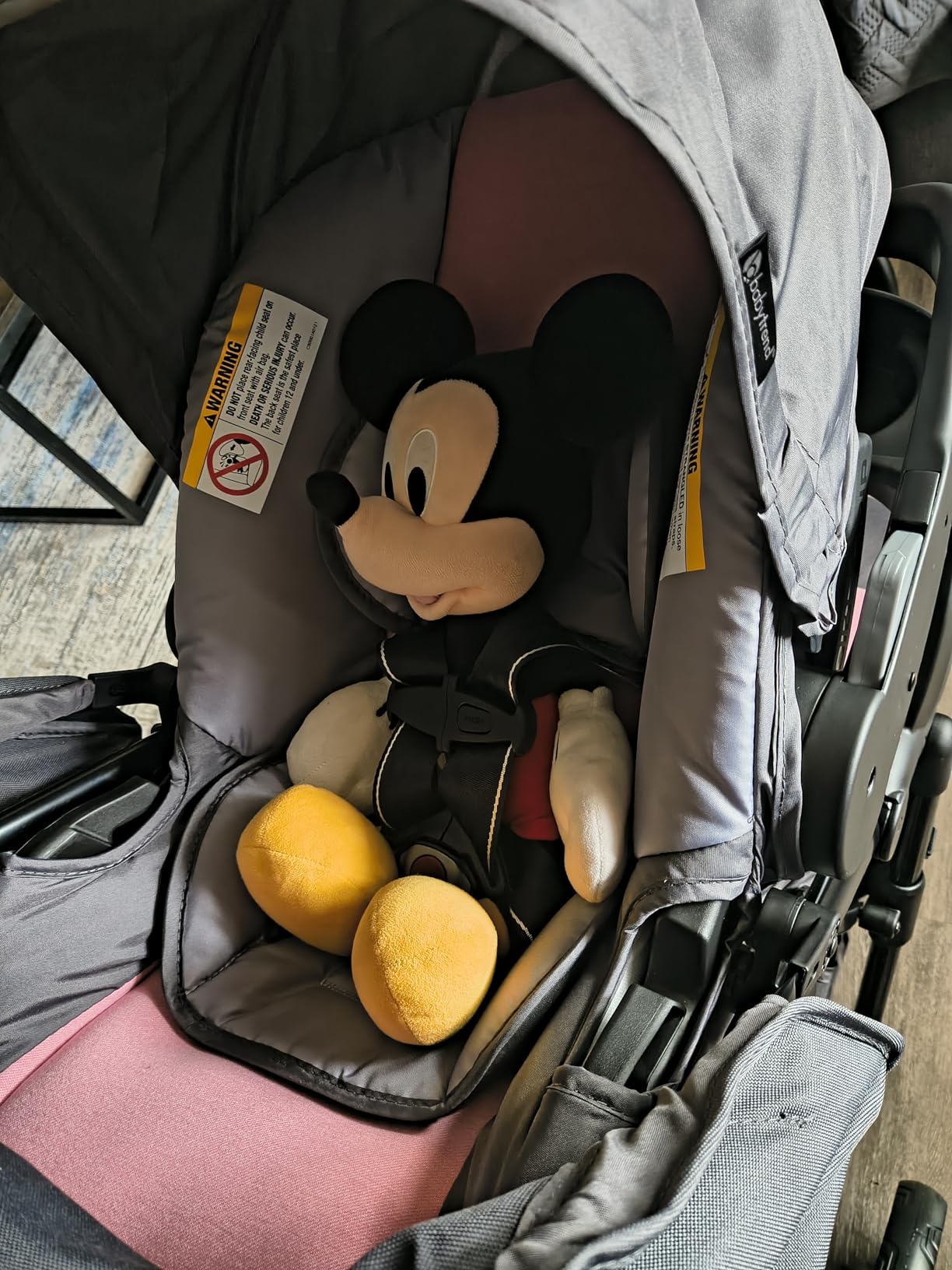 Baby Trend Passport® Cargo Stroller Travel System with EZ-Lift™ Plus Infant Car Seat, Pink Bamboo customer photo 2