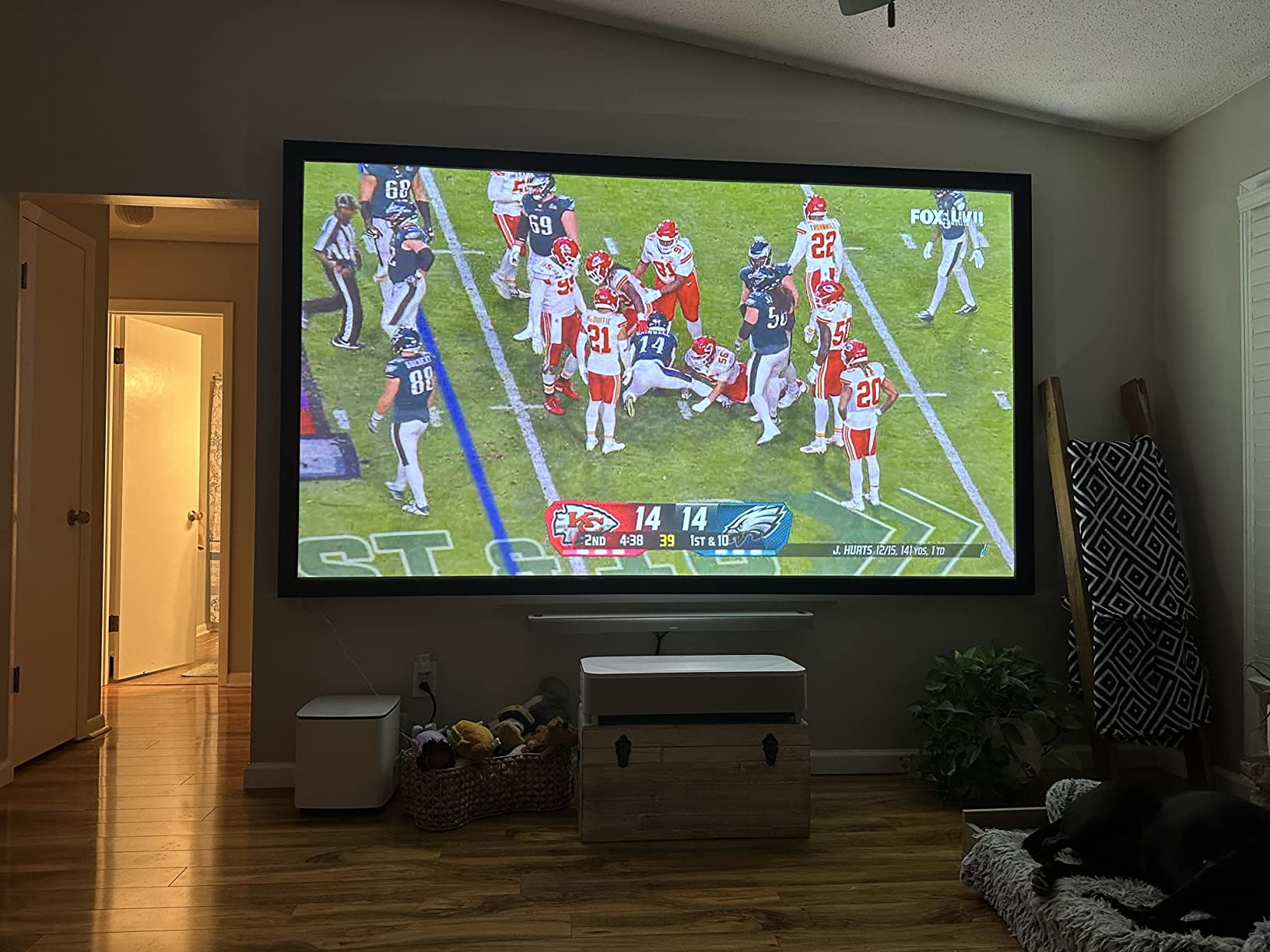 Epson EpiqVision LS800 4K PRO-UHD Ultra Short Throw Laser Projector customer photo 1