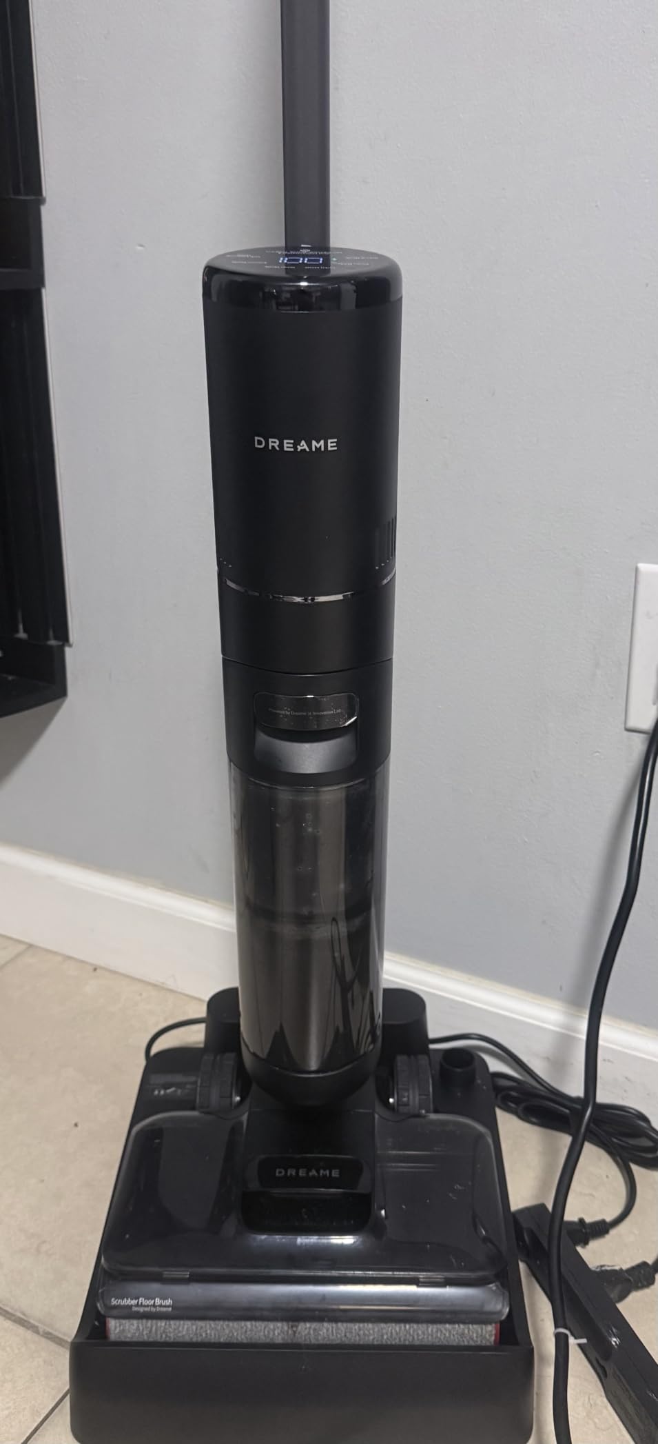 DREAME H12 PRO Vacuum Mop, Wet Dry Vacuum Cleaner for Hard Floor, Vacuum and Mop at The Same Time for Wet & Dry Messes, Auto Self-Cleaning, Edge to Edge Cleaning with Hot Air Drying customer photo 1