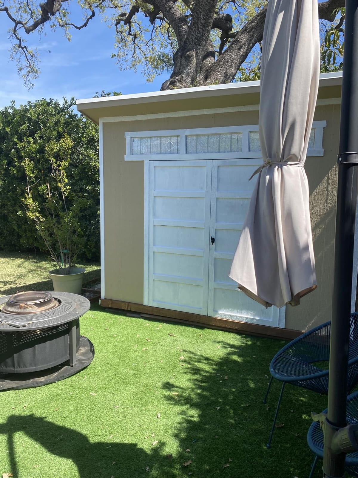 Handy Home Products Olympia 10x7.5 Wood Storage Shed with Floor Kit- Does not Include Paint or Roofing Shingles customer photo 2