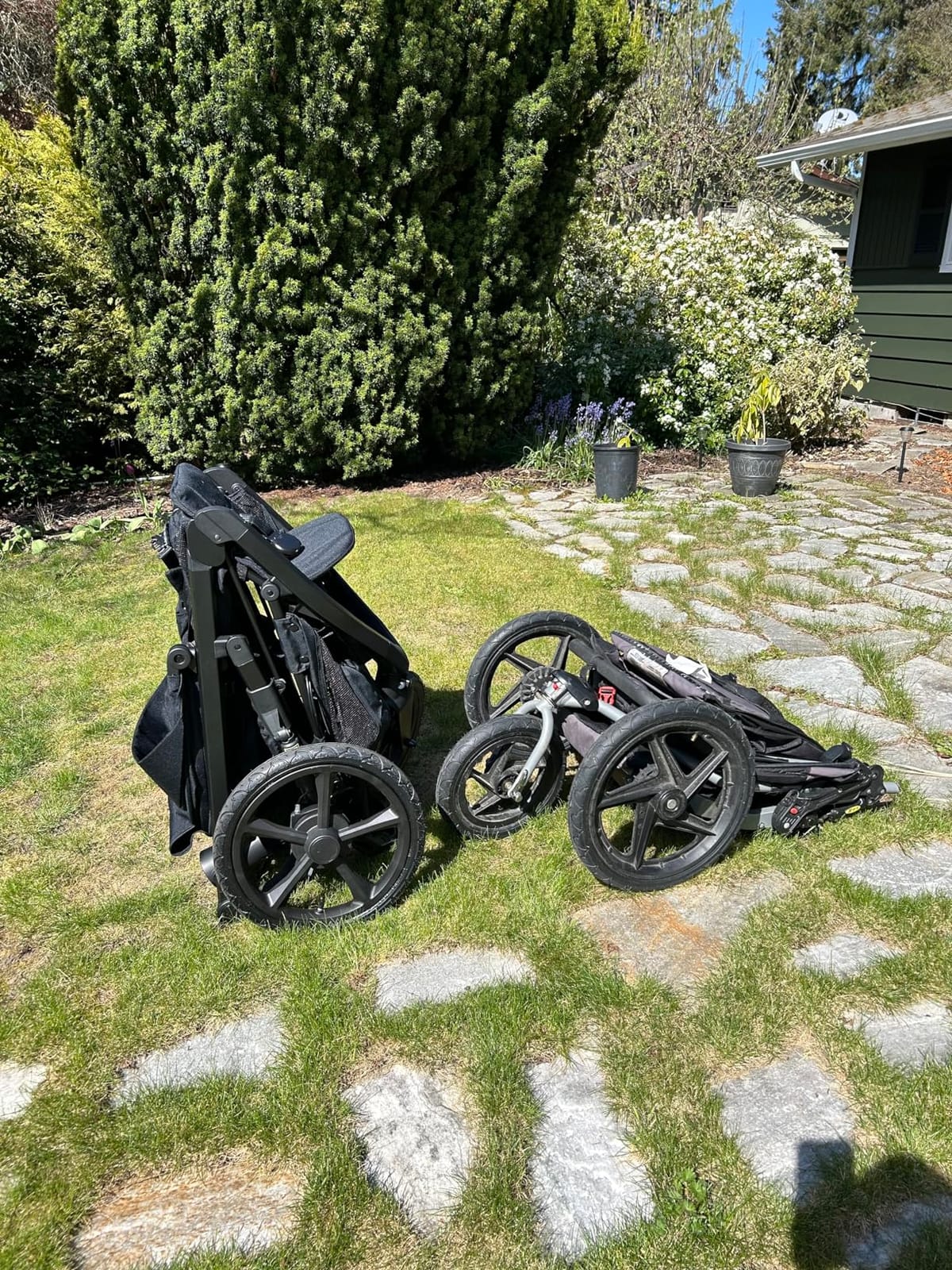 BOB Gear Wayfinder Jogging Stroller — Storm customer photo 2