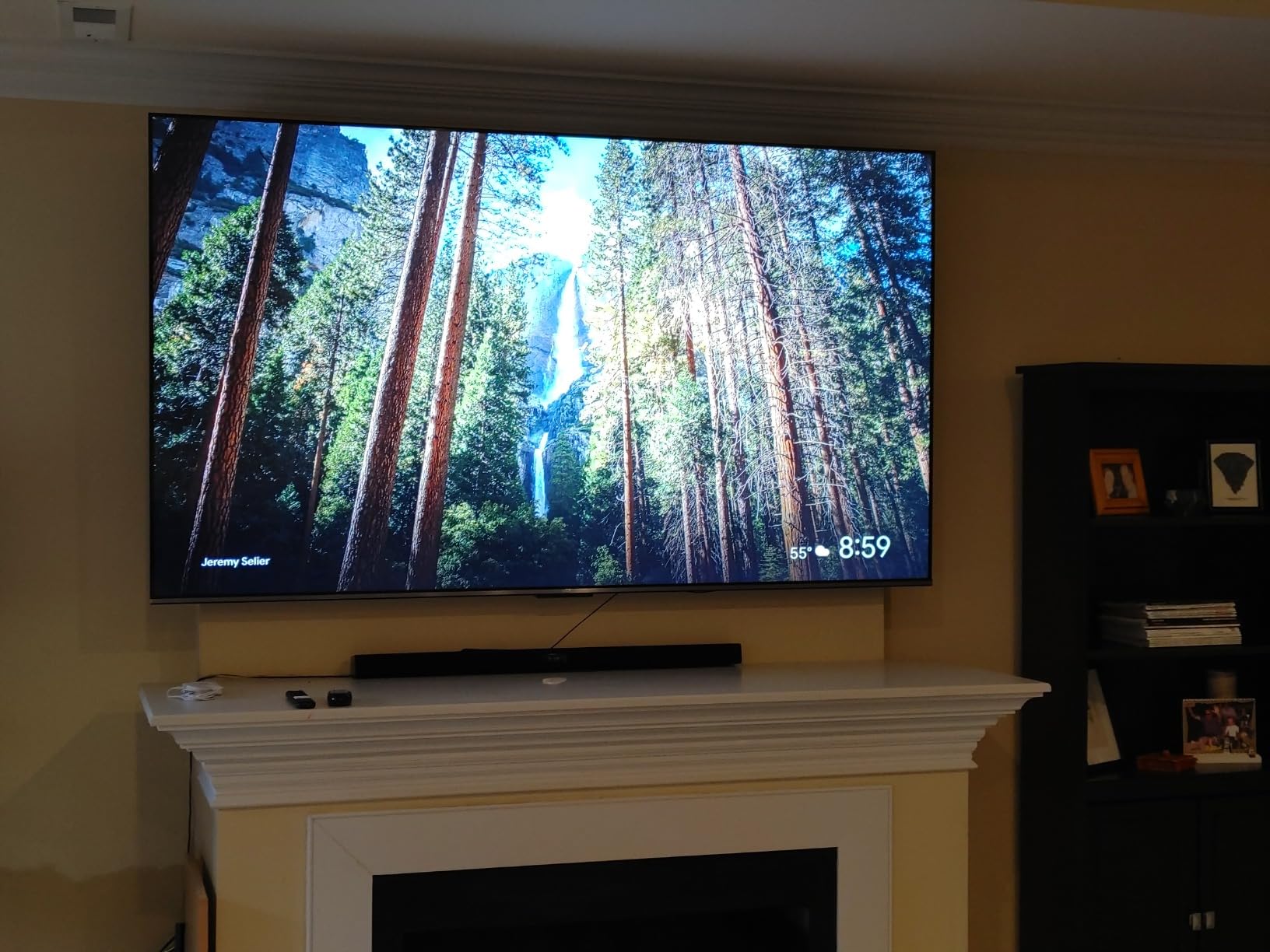 TCL 55-Inch Q6 QLED 4K Smart TV with Google TV (55Q650G, 2023 Model) Dolby Vision, Dolby Atmos, HDR Pro+, Game Accelerator Enhanced Gaming, Voice Remote, Works with Alexa, Streaming UHD Television customer photo 1
