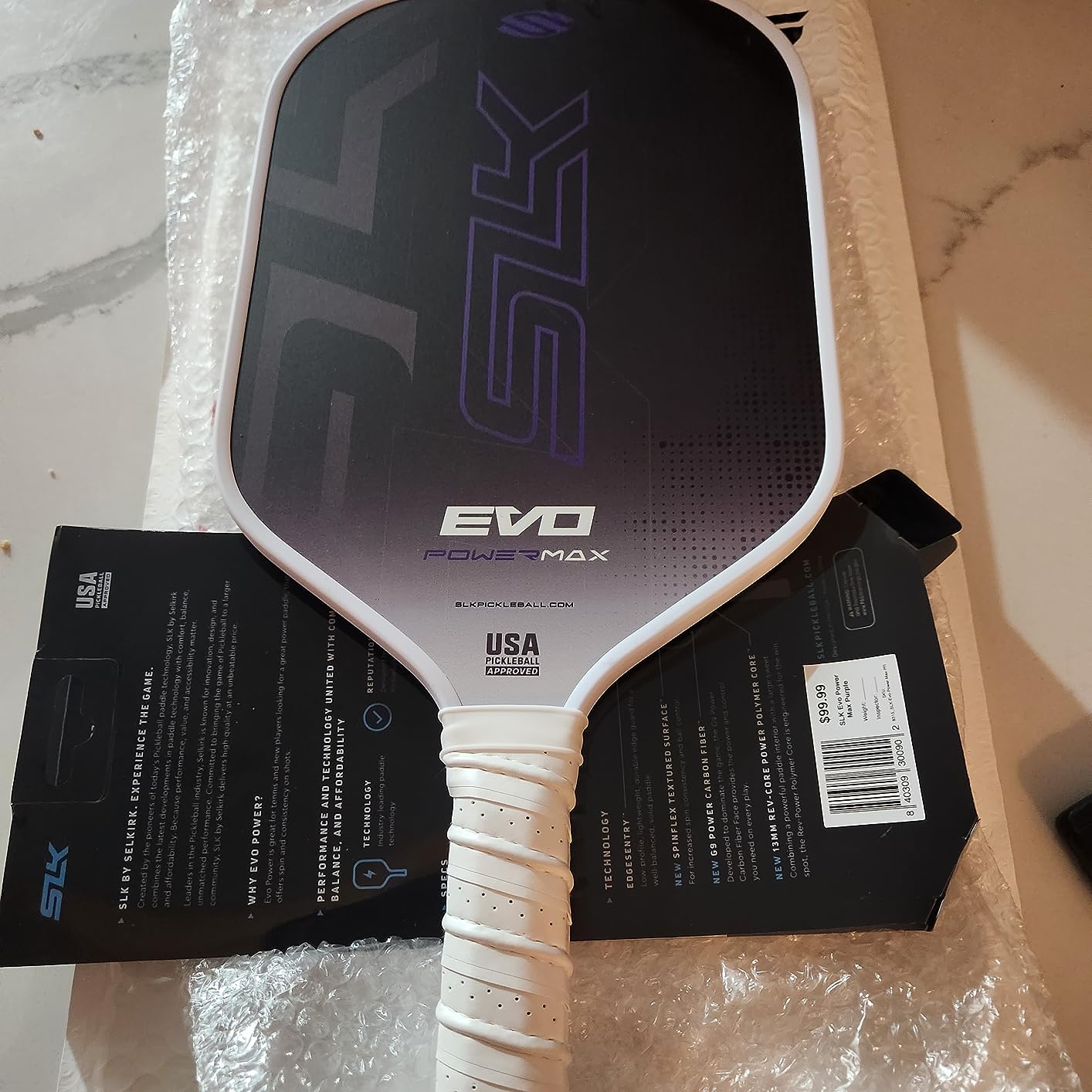 Selkirk Sport SLK Evo Power, Control and Hybrid Pickleball Paddles customer photo 2