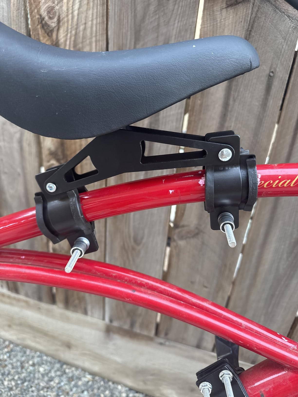 Front Mounted Bicycle Seats for Children Kids Handlebars Foot Pedals Set Mountain Bike Child Seat Kids Bike Seat Suitable for MTB and City Bicycles customer photo 2