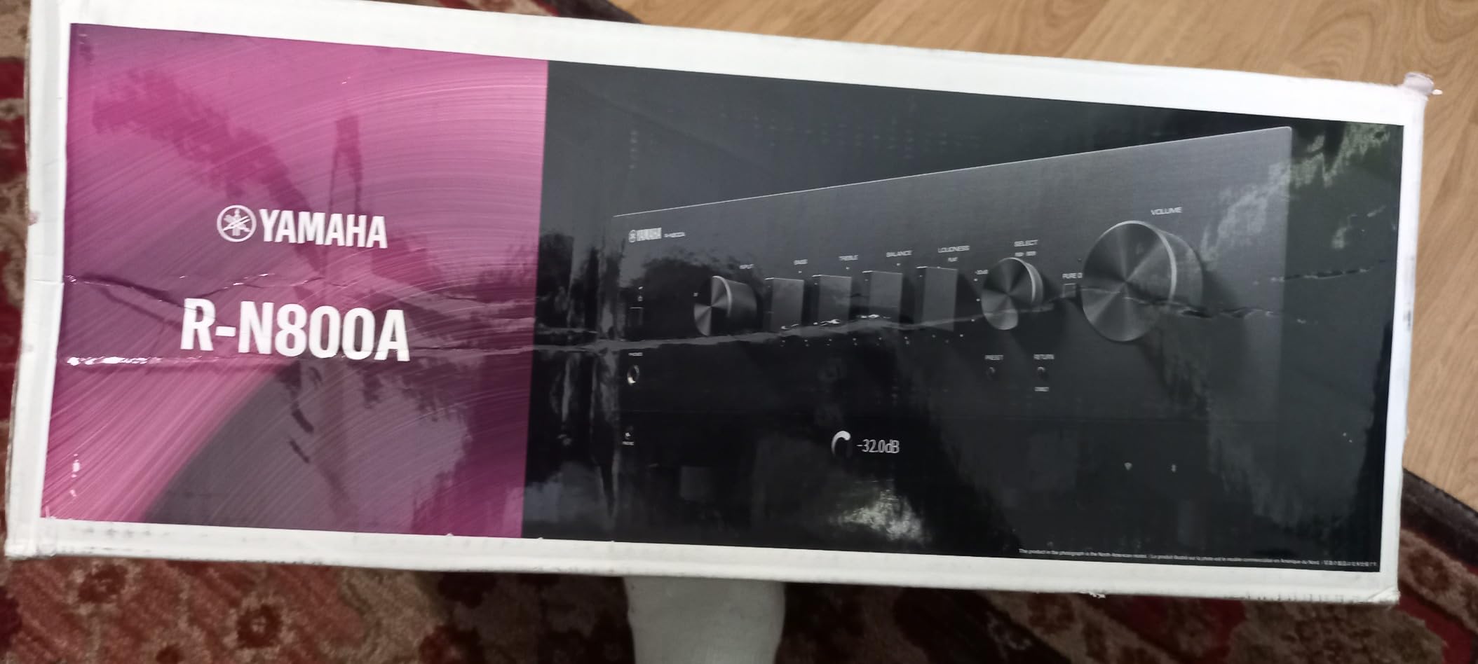 Yamaha R-N800A Network Receiver with Phono and Built-in DAC, Silver customer photo 1