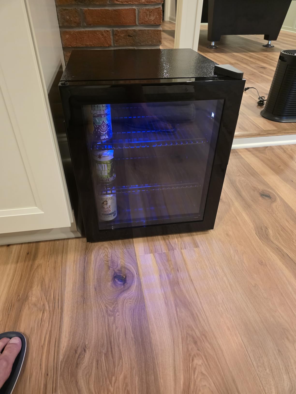Wine and Beverage Refrigerator 30 Inch, Upgrade Dual Zone Wine Cooler, 30'' Wine beverage Fridge Built in or Freestanding Under Counter Large Capacity Glass Door Advanced Cooling System customer photo 1