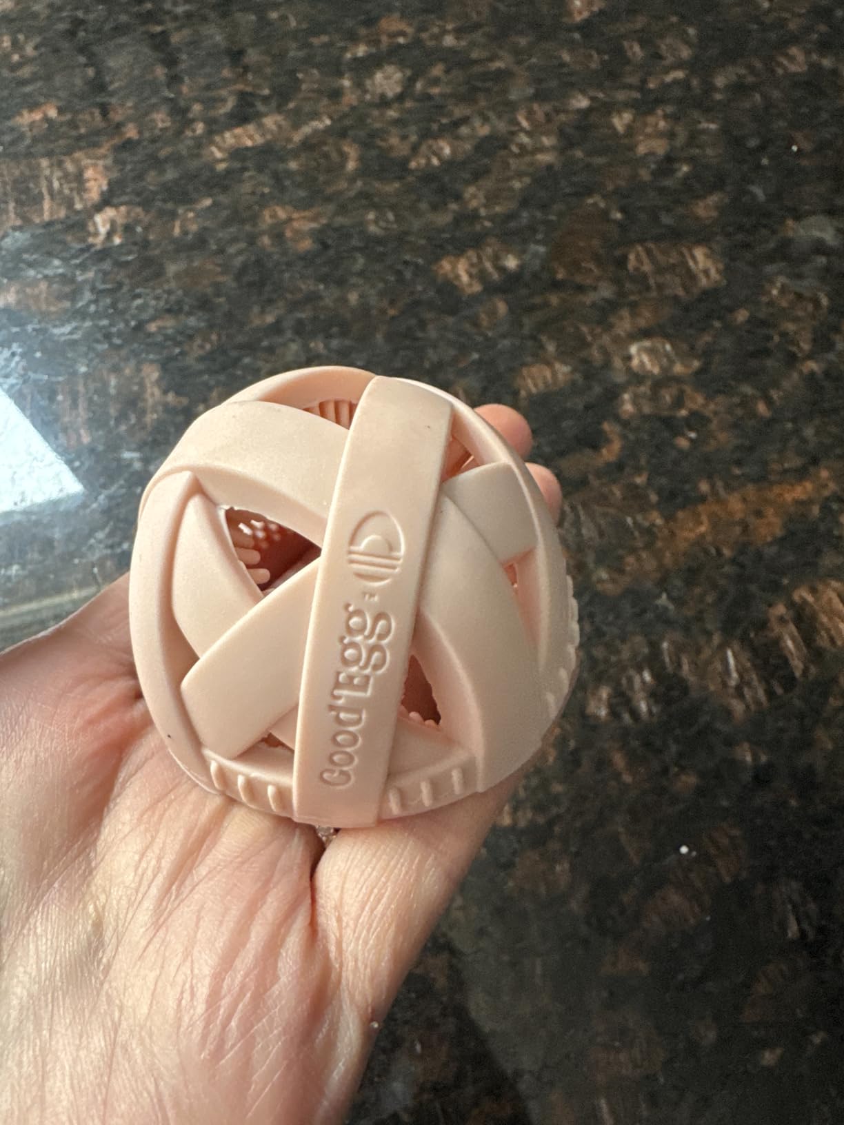 GoodEgg The Original Egg Brush, Silicone Egg Cleaning Brush for Farm Fresh Eggs, Chicken Coop Cleaning Tools, Egg Washer, Chicken Coop Accessories, Large to XL Sized Eggs, Green, As Seen On Shark Tank customer photo 2