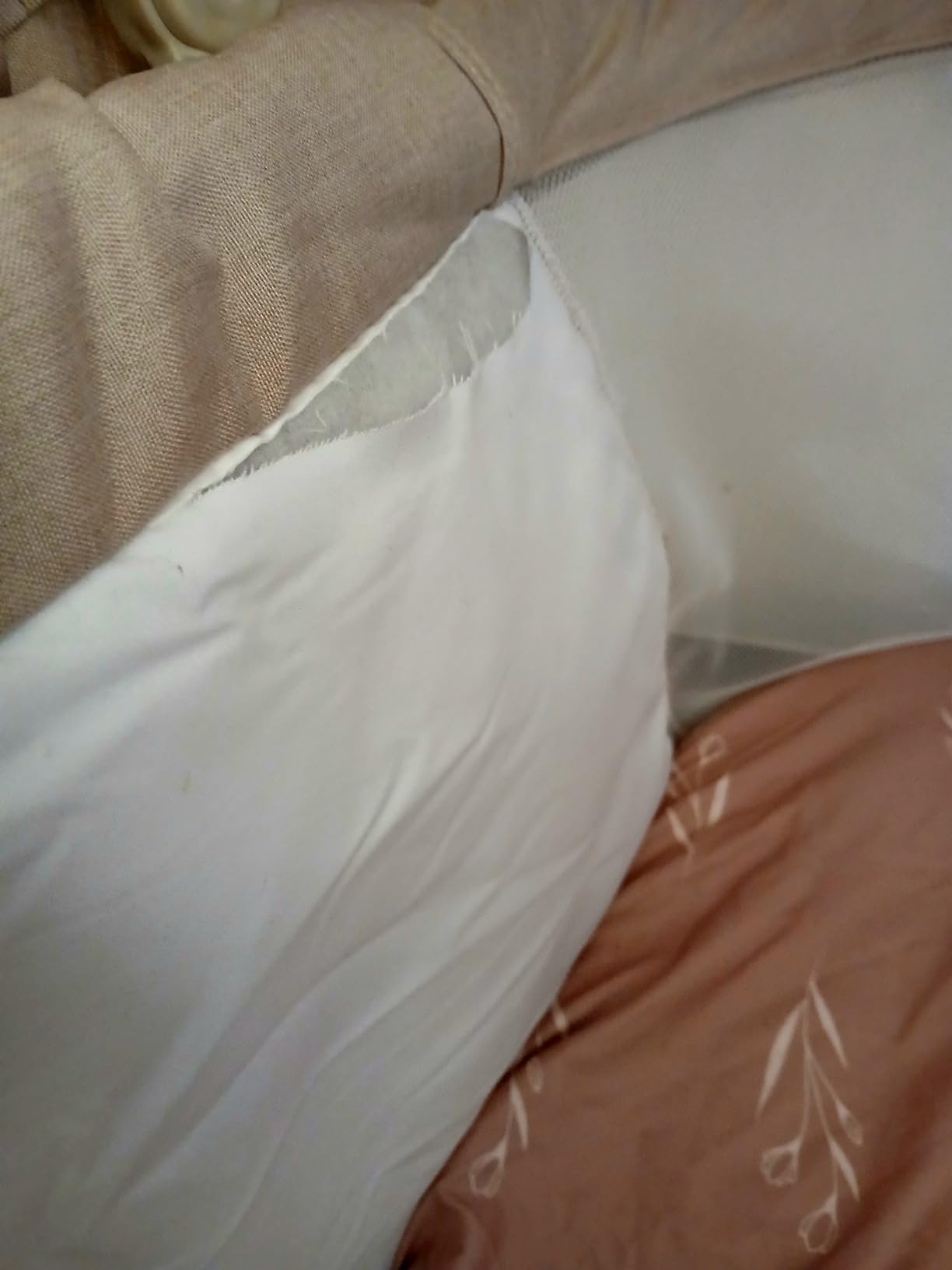 Kinderkraft LOVI Travel Bassinet for Baby, Beige customer photo 2
