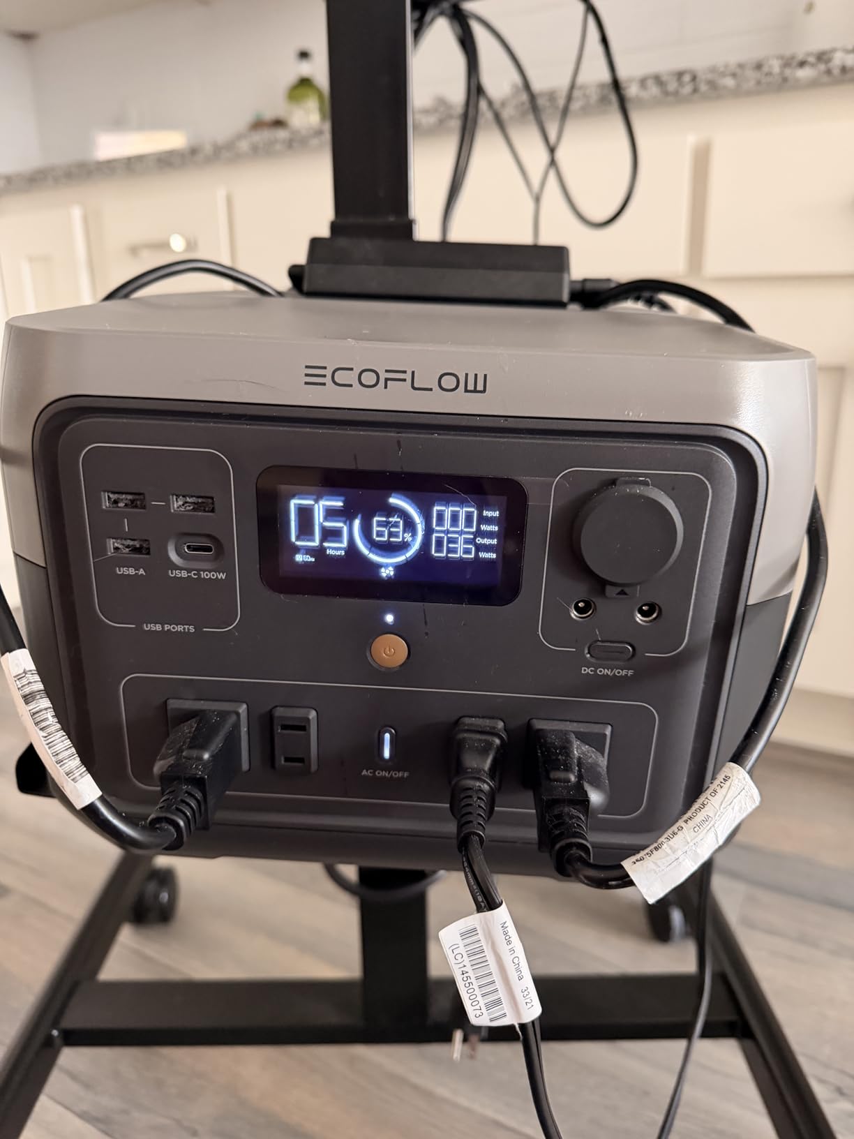EF ECOFLOW Portable Power Station River 2 Max 500, 499Wh LiFePO4 Battery customer photo 1