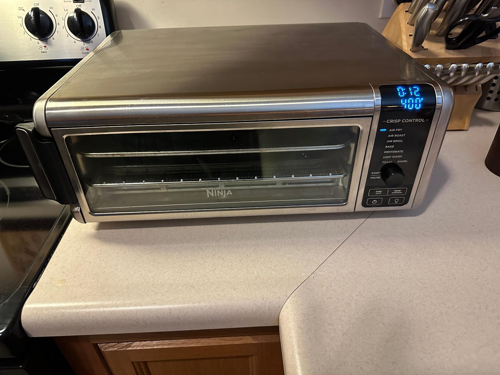 Ninja Flip Toaster Oven & Air Fryer, 8-in-1, Stainless Steel, SP151 customer photo 1