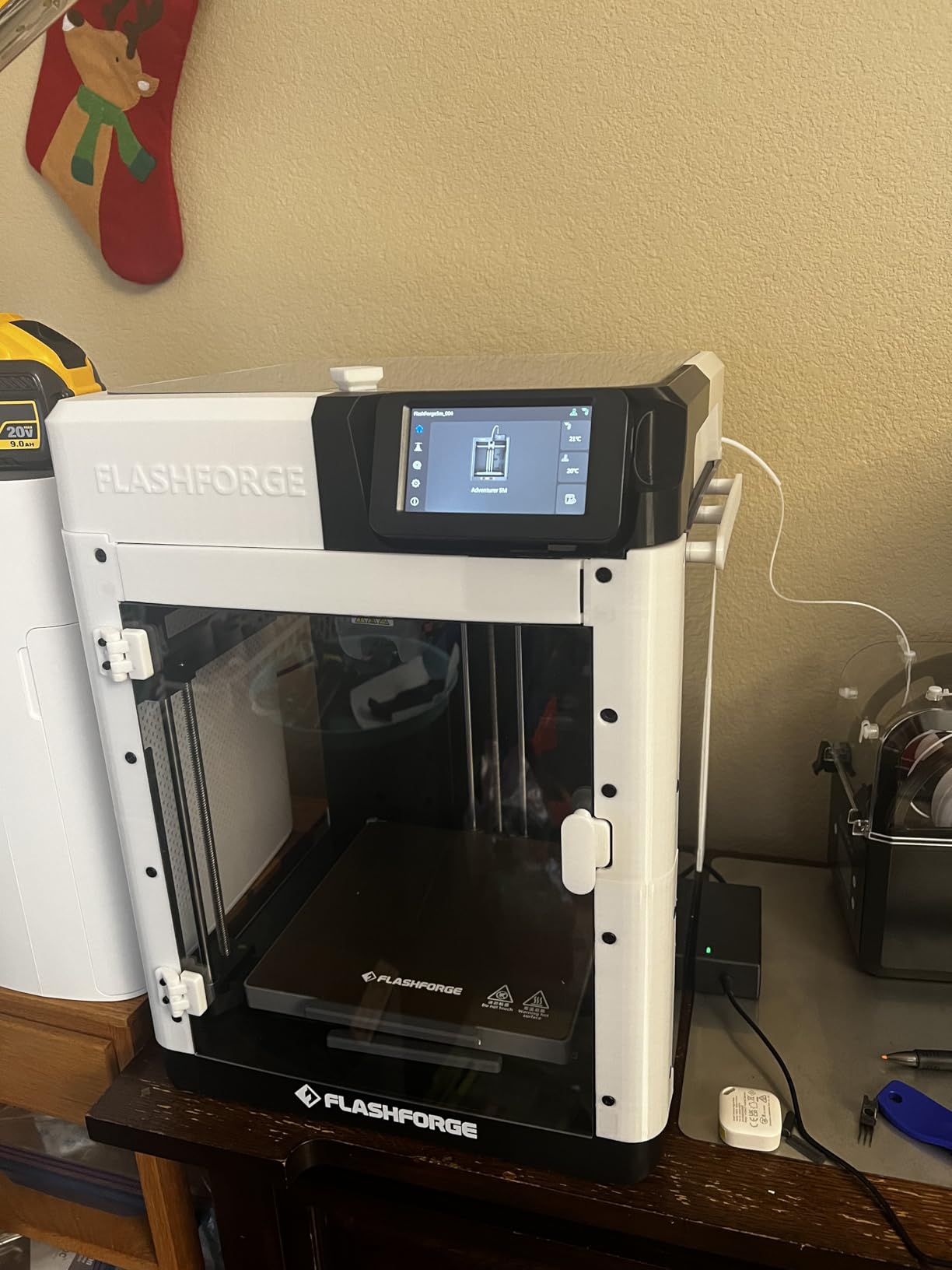 FLASHFORGE Adventurer 5M 3D Printer Enclosure kit, DIY Design, Reduce Noise, Increase Safety and Odor Isolation, Supports Printing High Temperature Filaments, Like ASA and PC customer photo 1