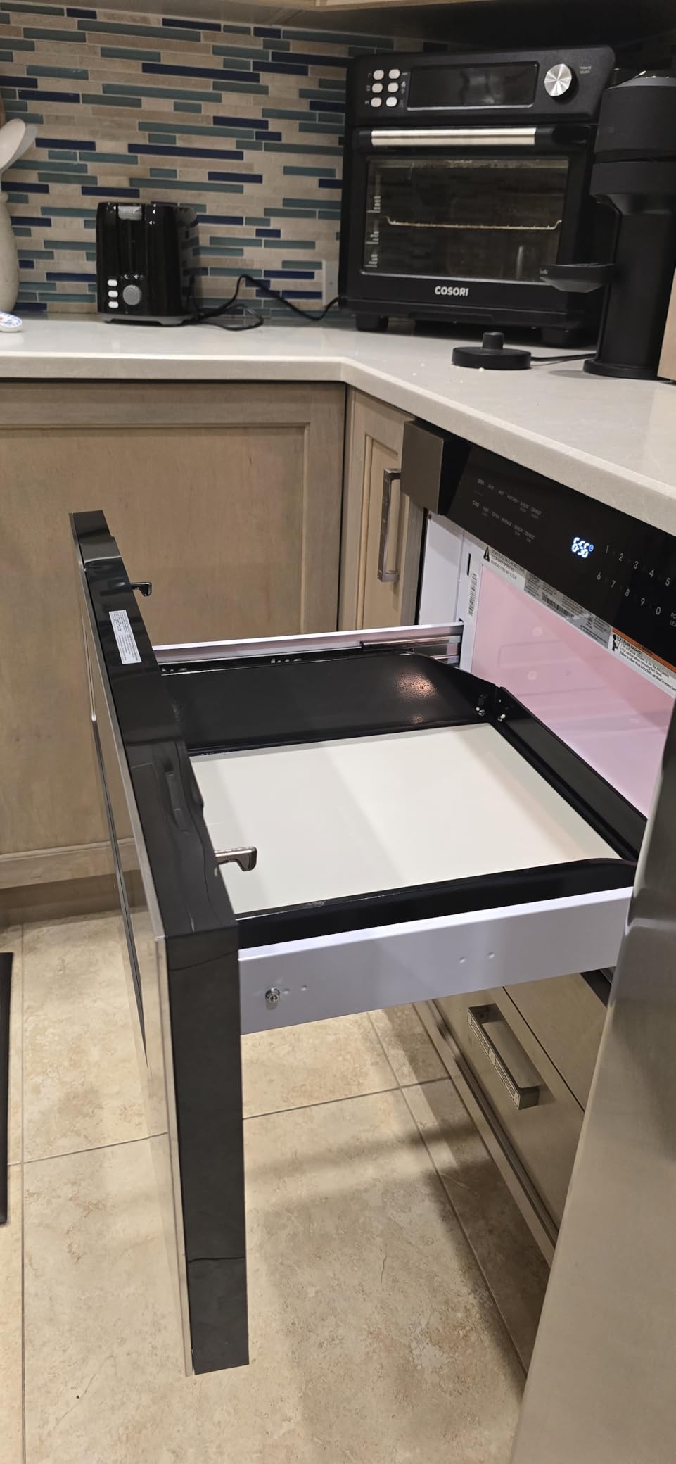 30 in. Haven Coll 1.2 cu. ft. Built-in Microwave Drawer, Stainless Steel customer photo 1