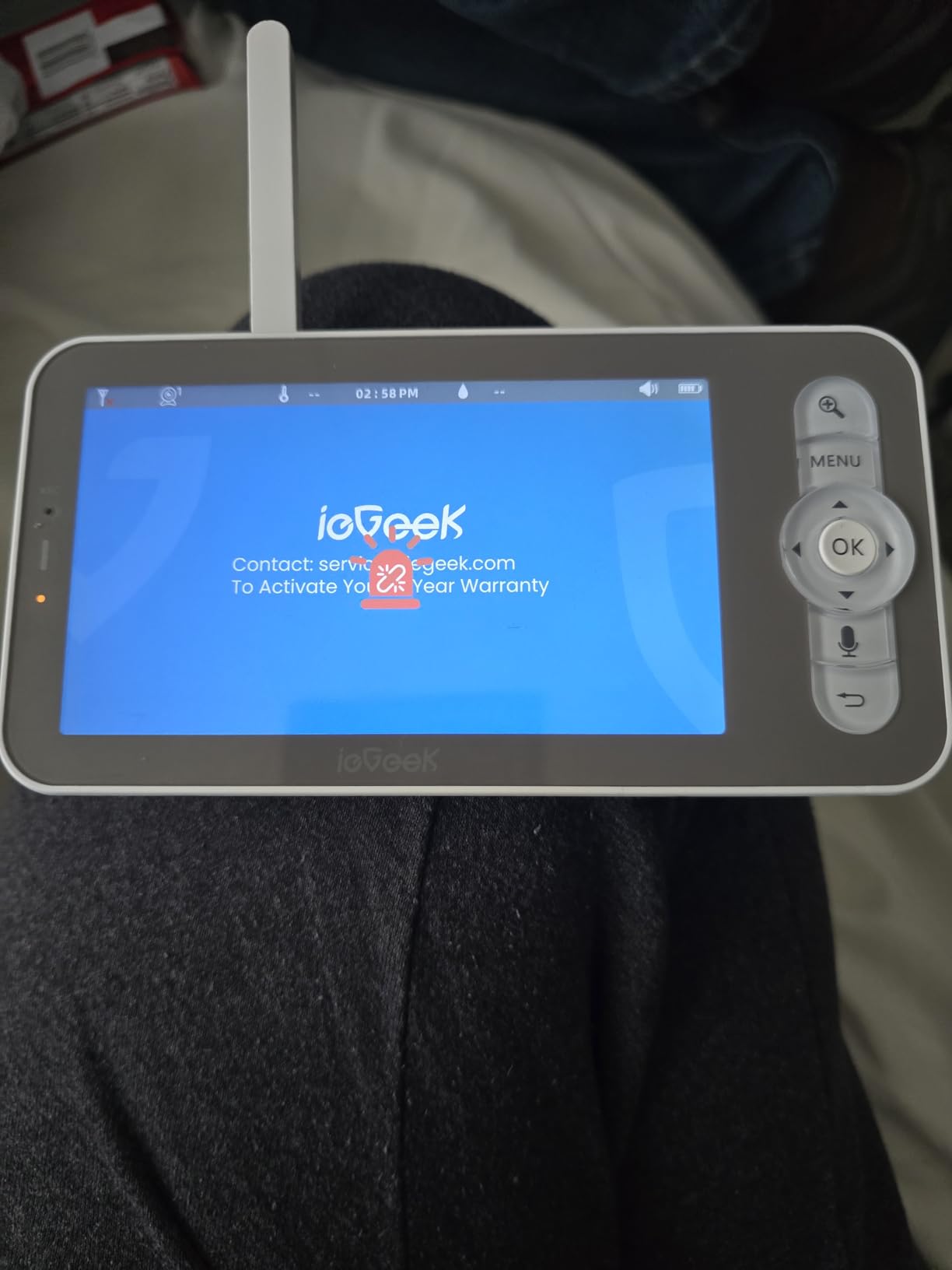 ieGeek 2K HD PTZ Baby Monitor, 5