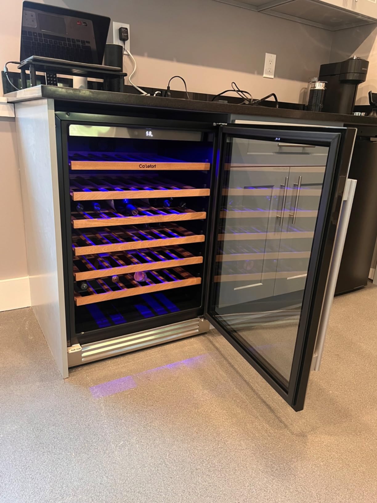 Ca'Lefort 30 Inch Wine and Beverage Refrigerator, 80 Can & 33 Bottle customer photo 1