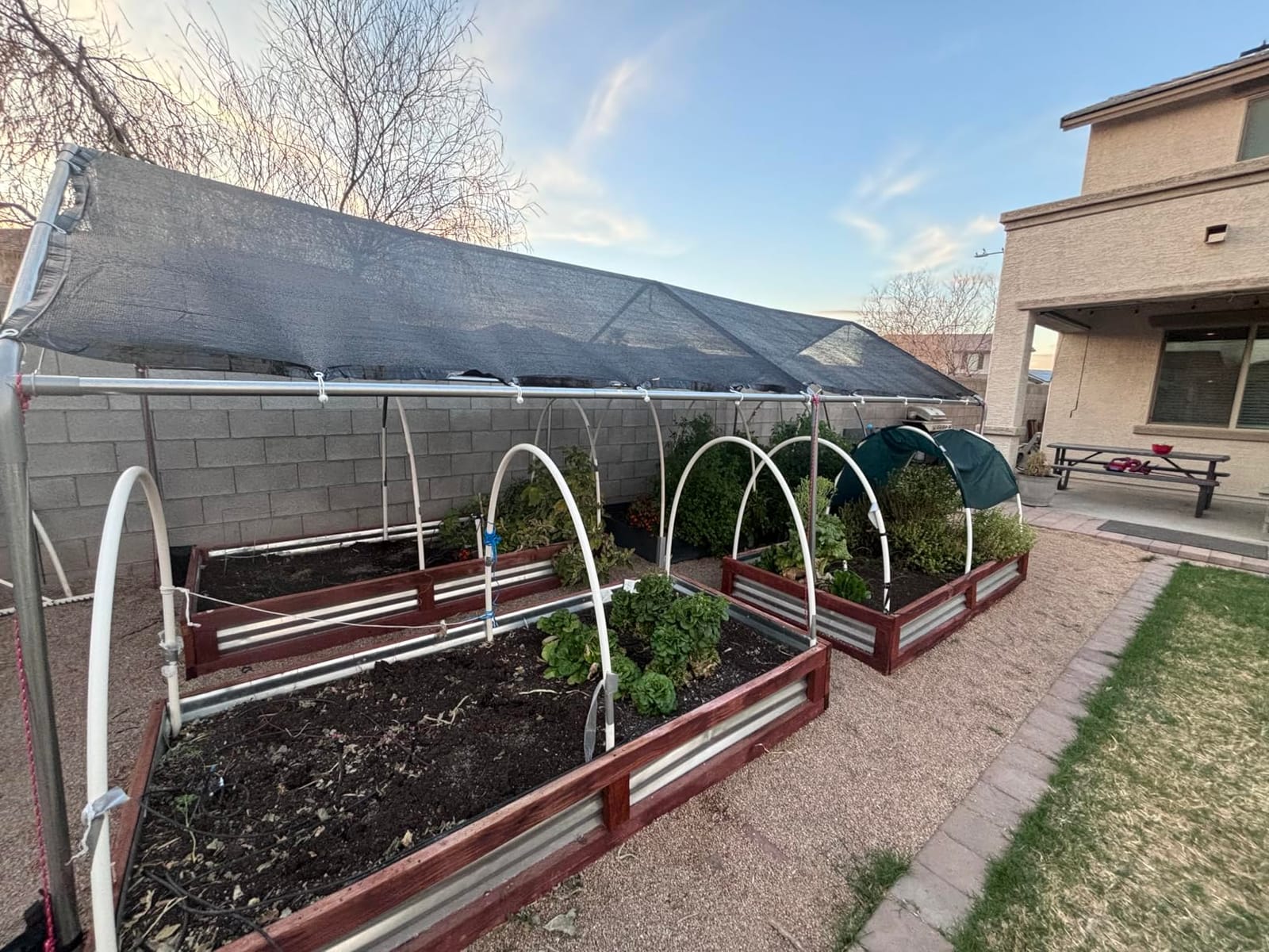 10x20 ft Heavy Duty Car Canopy Galvanized Frame Carport Outdoor Party Tent Boat Shelter with Reinforced Structure, No Sidewall - Green customer photo 1