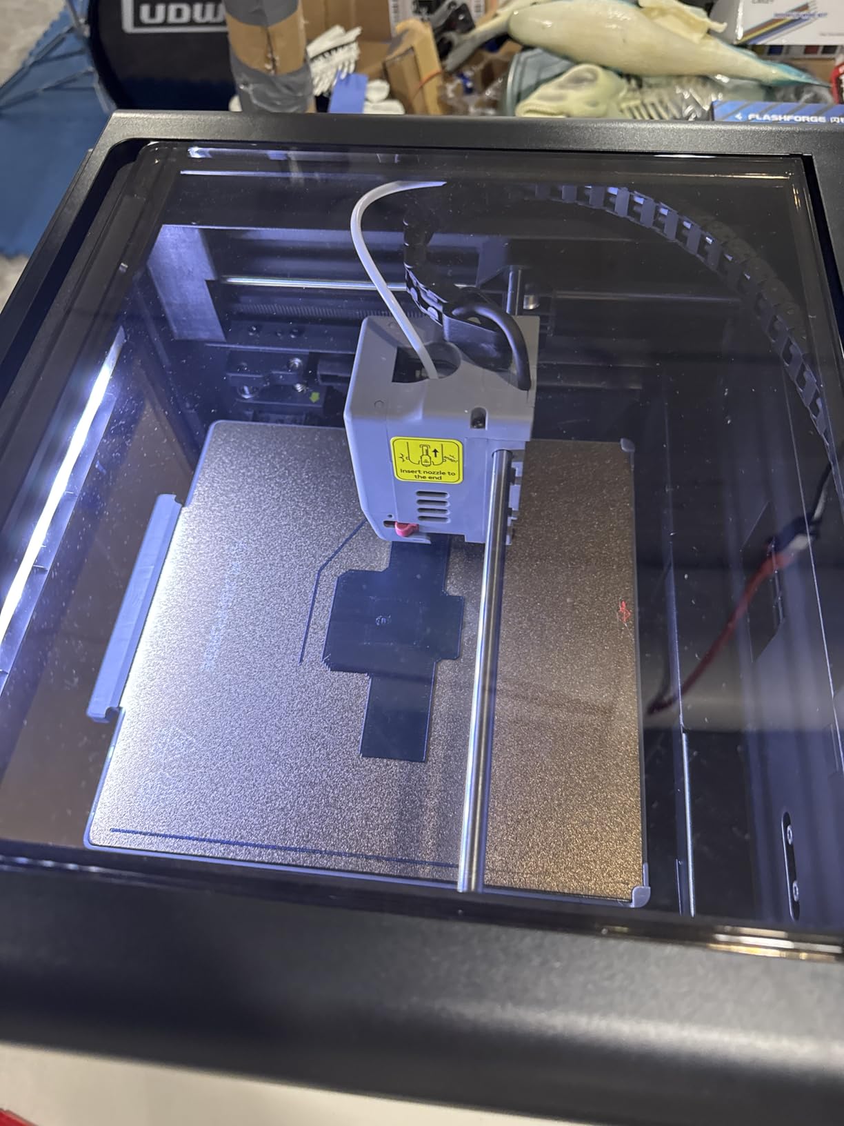 FLASHFORGE 5M Pro 3D Printer 600mm/s High Speed & Precision, Full-Auto Calibration with 0.4&0.6mm Nozzle Bundle, CoreXY Structure & Auxiliary Chamber Cooling, ≤50 dB Quite Printing Camera Printers customer photo 1