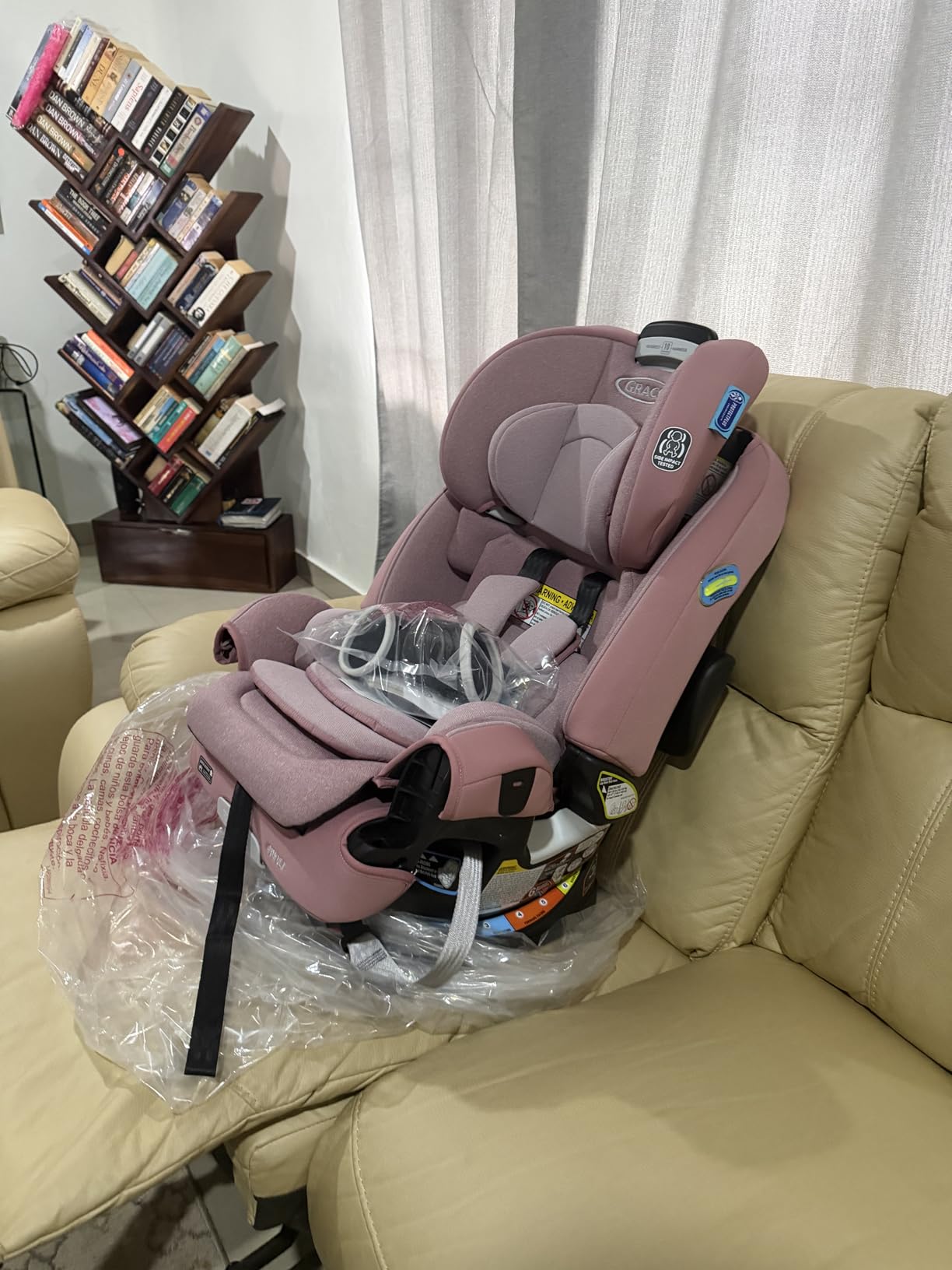 Graco 4Ever DLX Slim 4-in-1 Convertible Car Seat, Thompson customer photo 1