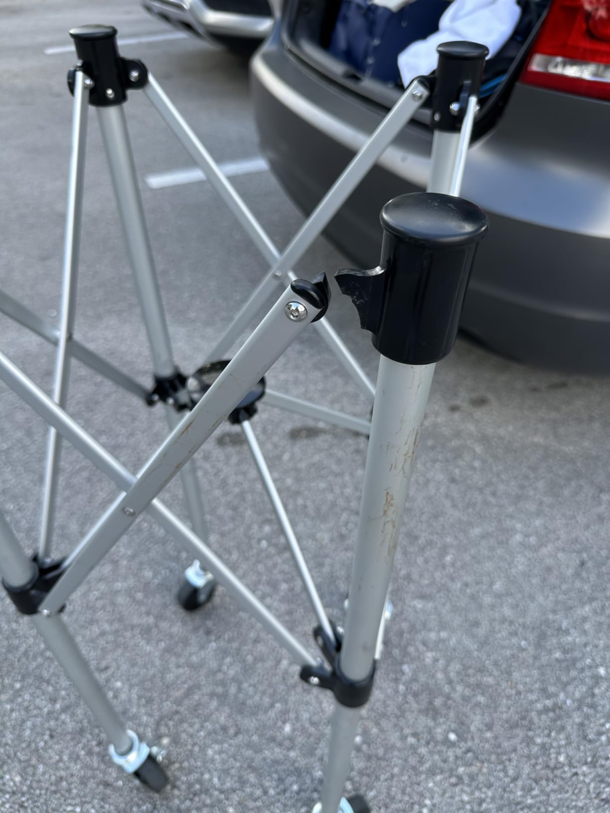 Pickleball Tennis Hopper–Foldable Cart Holds 180 Tennis/160 Pickleballs customer photo 2