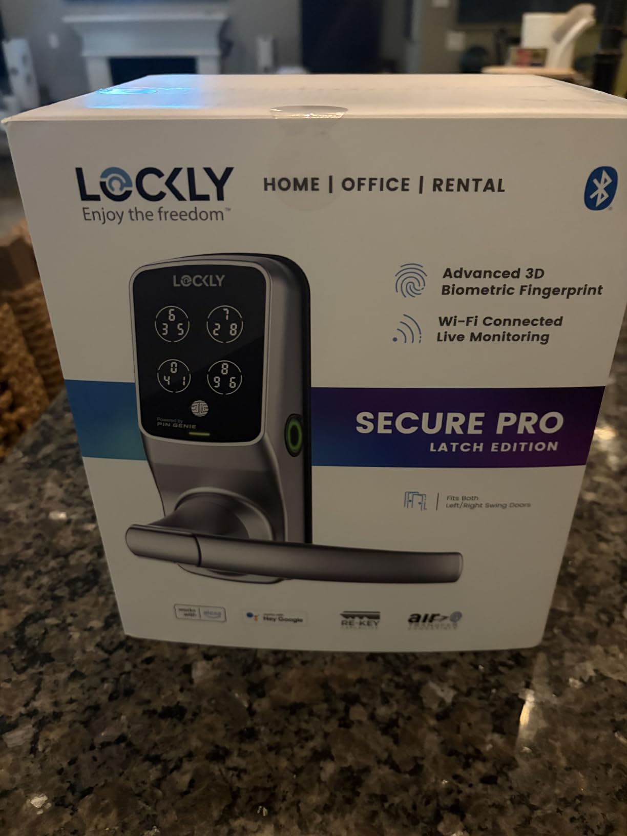 Lockly Secure Pro Wi-Fi Smart Lock with Handle customer photo 1