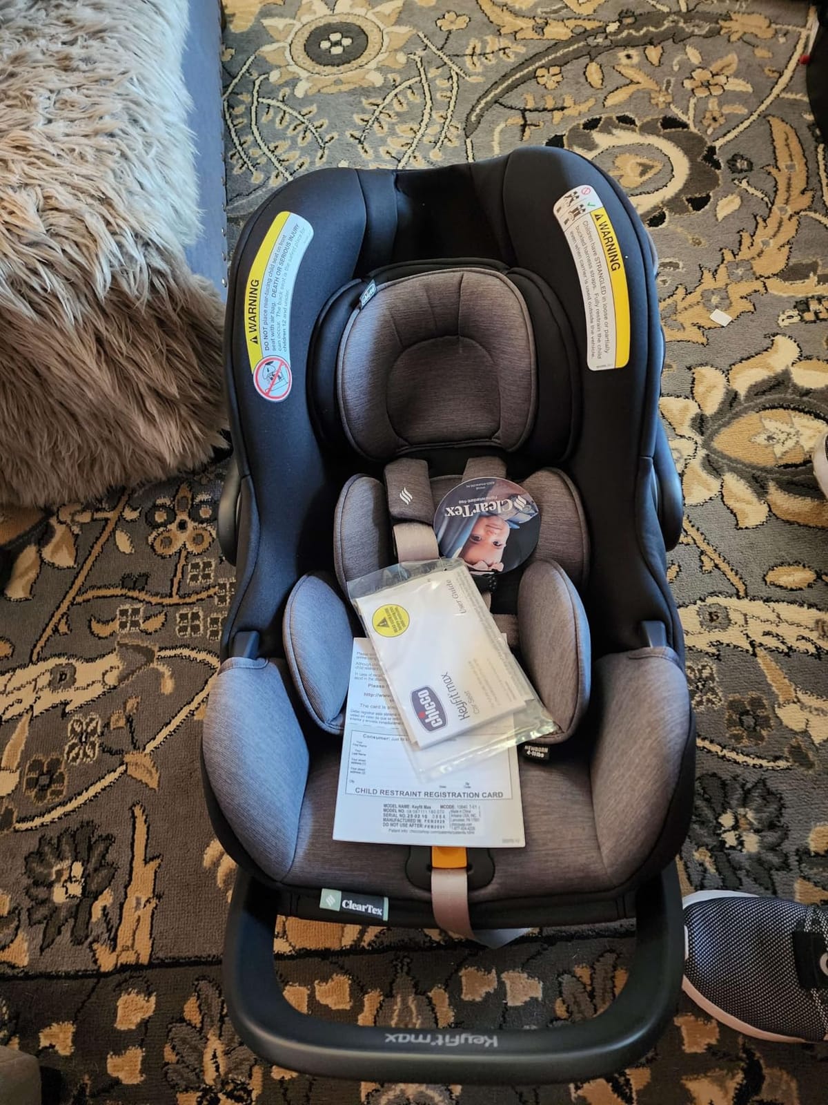 Chicco KeyFit Max ClearTex Rear-Facing Infant Car Seat with Base customer photo 1